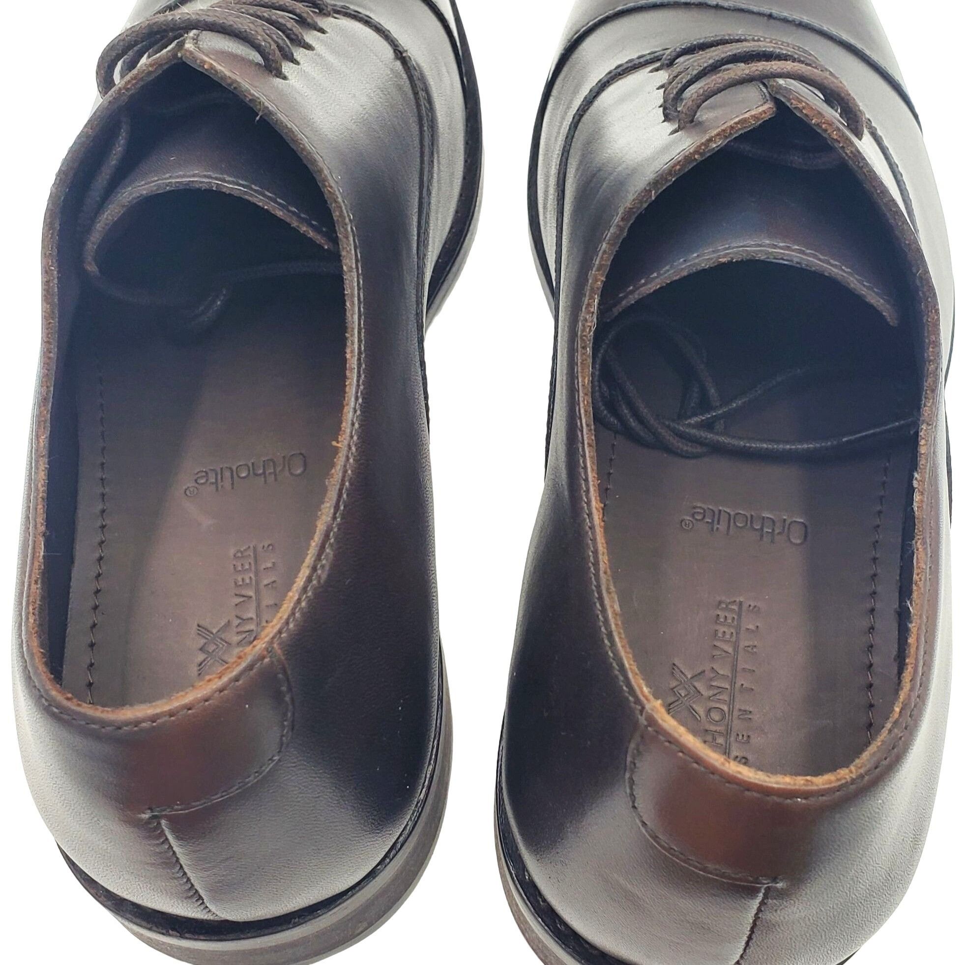 Other New Anthony Veer Ortholite Men size 9.5 Brown Grain Leather Size US 9.5 / EU 42-43 - 7 Thumbnail