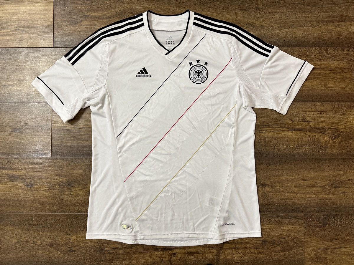 Adidas Germany 2010 2011 Home Soccer Jersey adidas football kit szM Size US XL / EU 56 / 4 - 1 Thumbnail