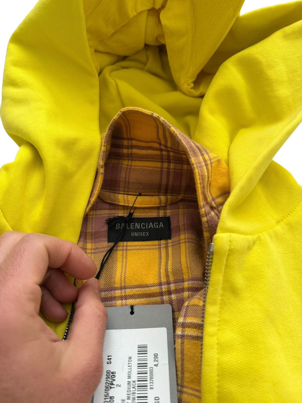 Balenciaga $4290 Unity Layered Hat Hoodie Hybrid Size US M / EU 48-50 / 2 - 9 Thumbnail