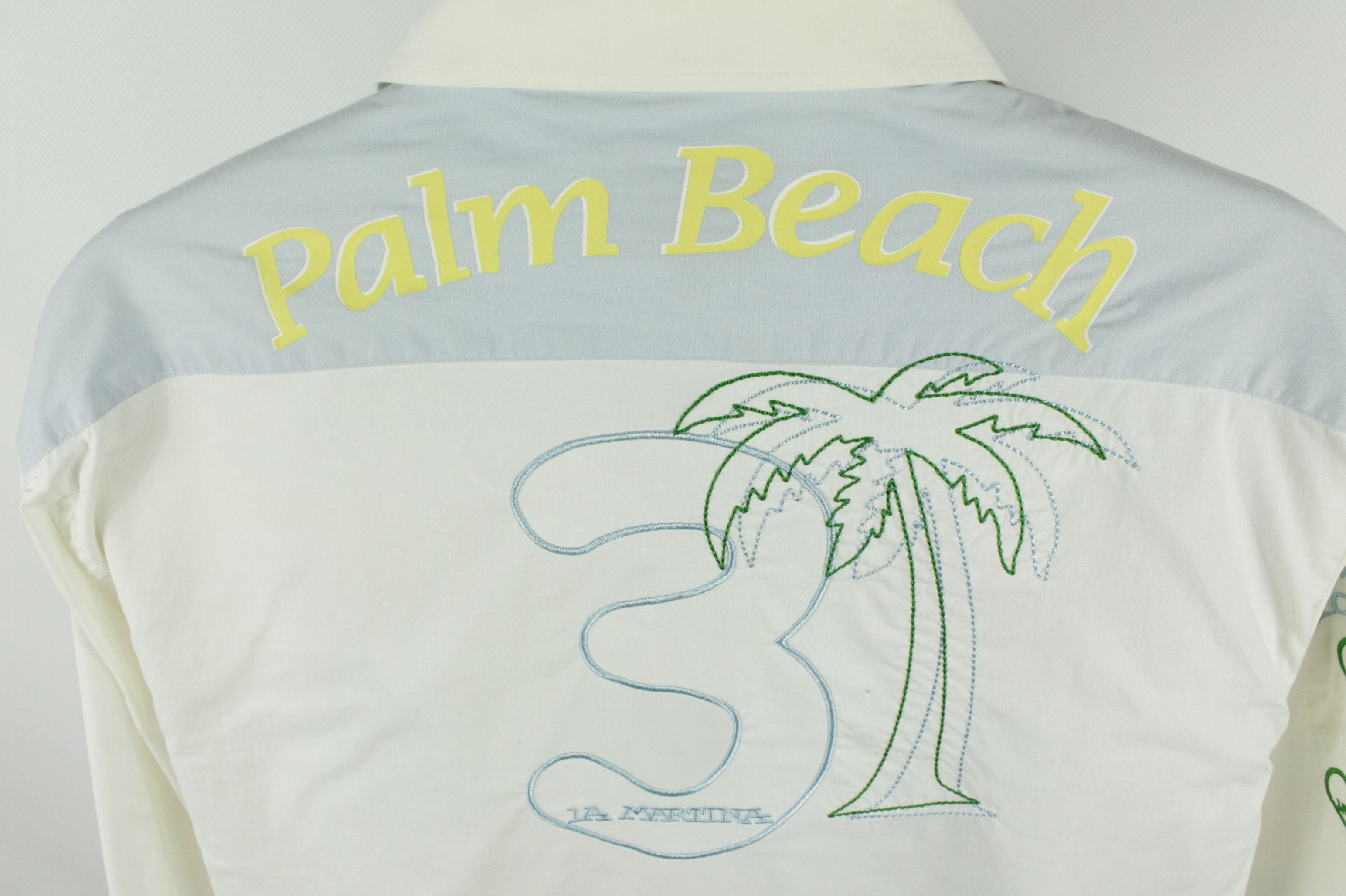 La Martina La Martina Polo Pro-Player Alligator Club Palm Beach Shirt Size US XXL / EU 58 / 5 - 11 Thumbnail