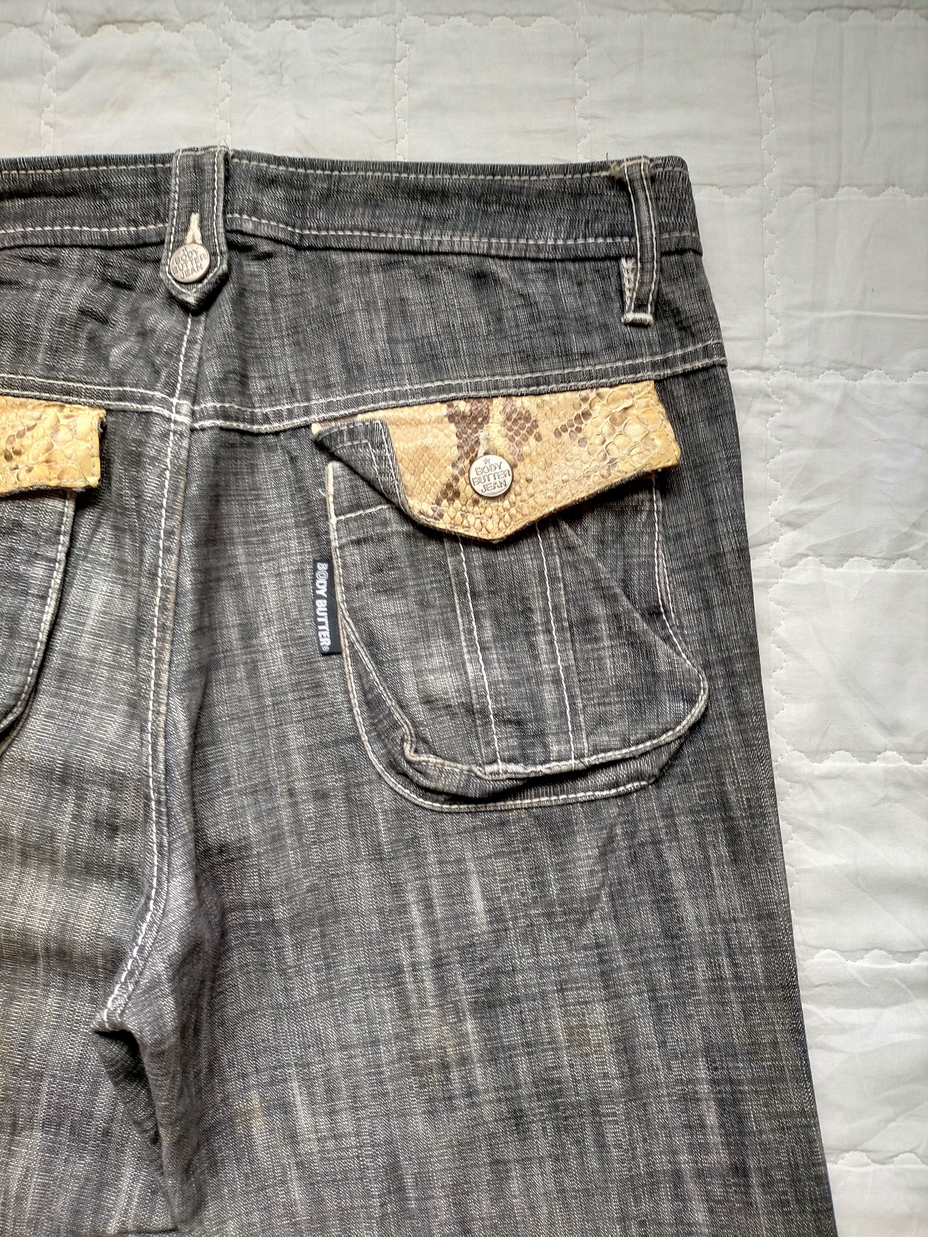 Le Grande Bleu (L.G.B.) Flare Jeans Body Butter Black Jeans Size US 30 / EU 46 - 9 Thumbnail