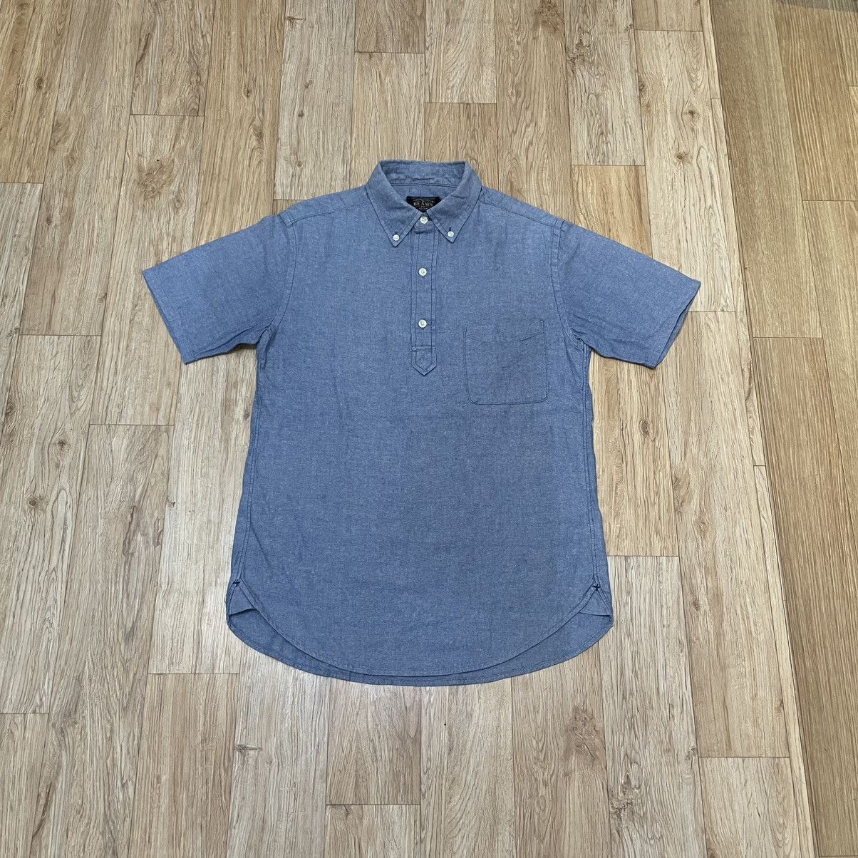 Beams Plus Beams Plus Half Button Shirt Size US S / EU 44-46 / 1 - 1 Thumbnail