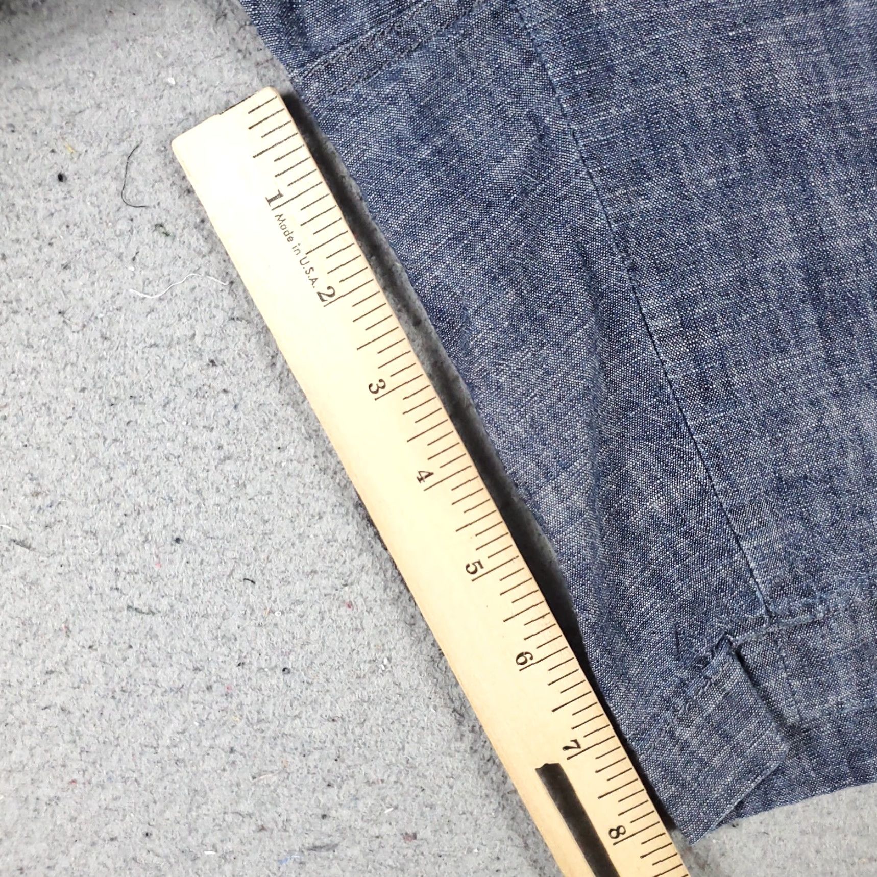 Nautica VINTAGE Nautica Cargo Shorts Mens 2XL Blue Cotton Casual Flat Front Size US 41 - 6 Thumbnail