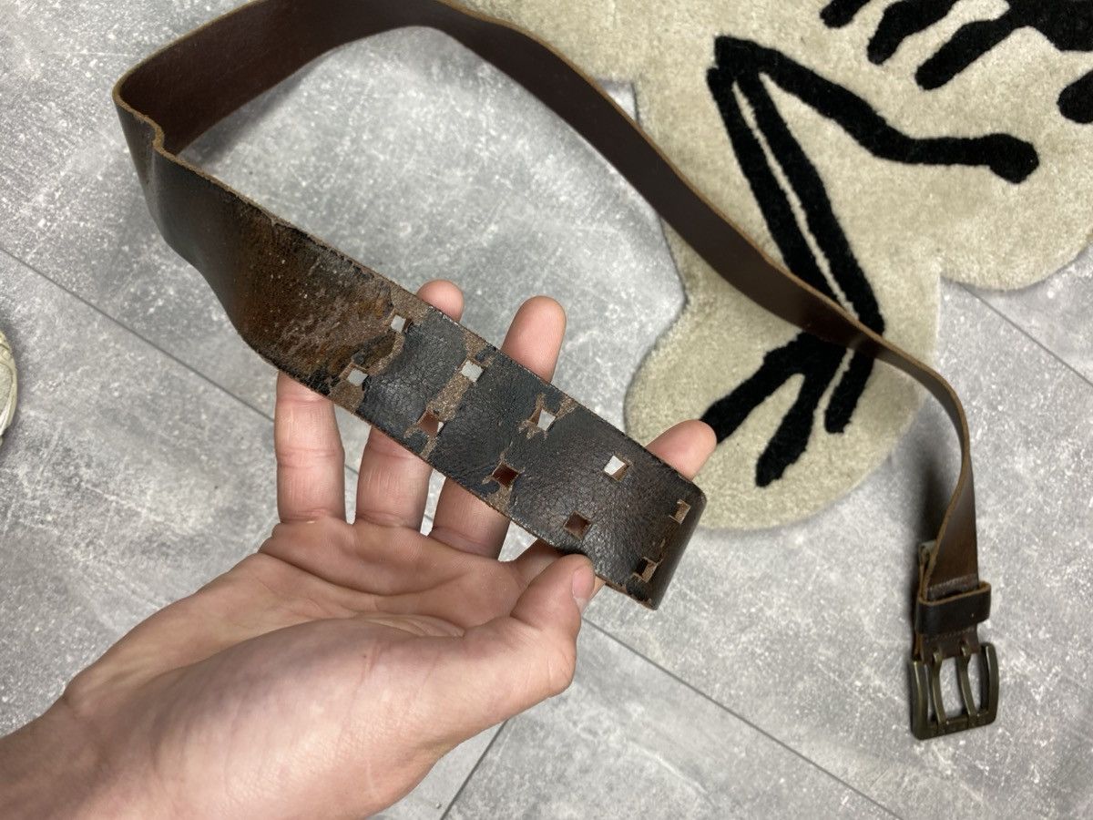 Diesel Vintage Diesel Brow Leather Belt Size ONE SIZE - 9 Thumbnail