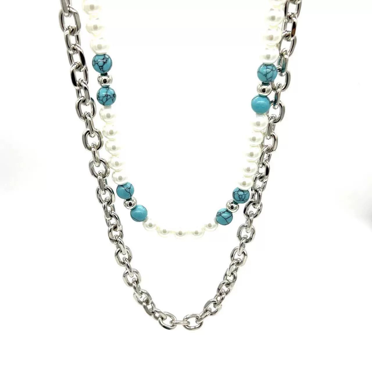 Vintage Retro hip-hop punk style jeans waist chain Size ONE SIZE - 3 Thumbnail