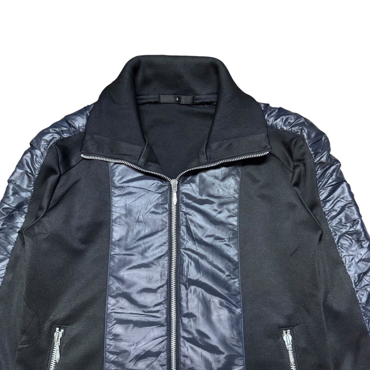 Japanese Brand The Twelve Hybrid Zipper Jacket Rick Owens Size US S / EU 44-46 / 1 - 3 Thumbnail