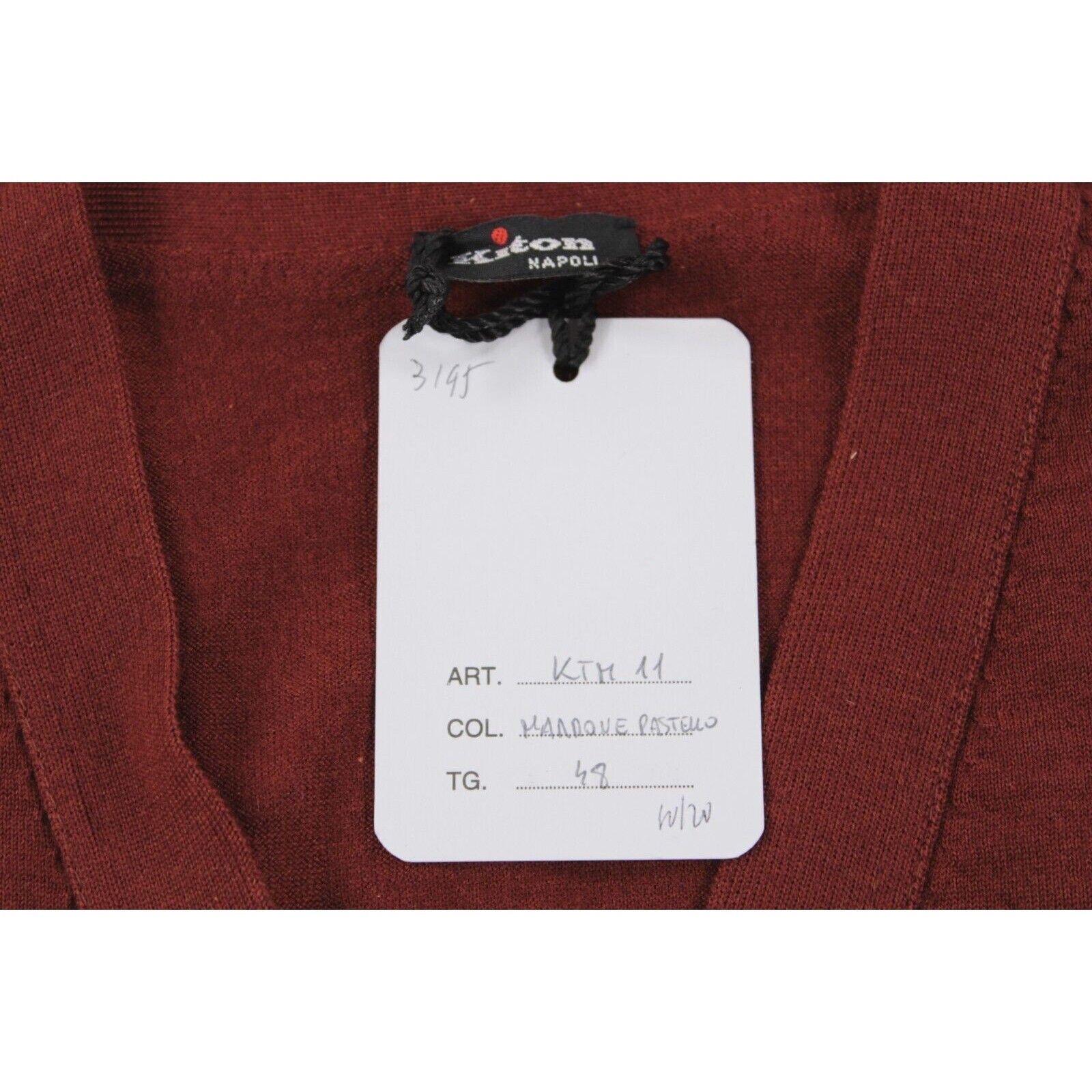 Kiton Kiton Sweater Size US S in Orange Size US S / EU 44-46 / 1 - 2 Thumbnail