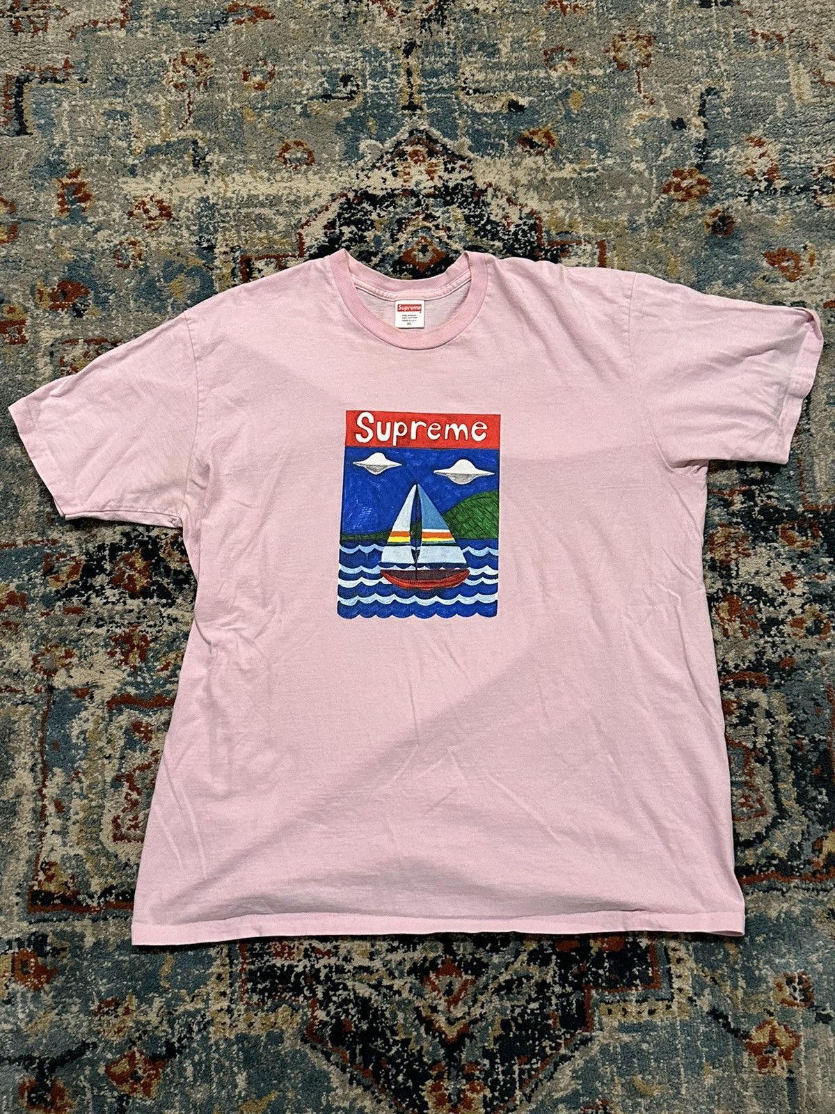 Supreme Sail Boat T Shirt | Grailed