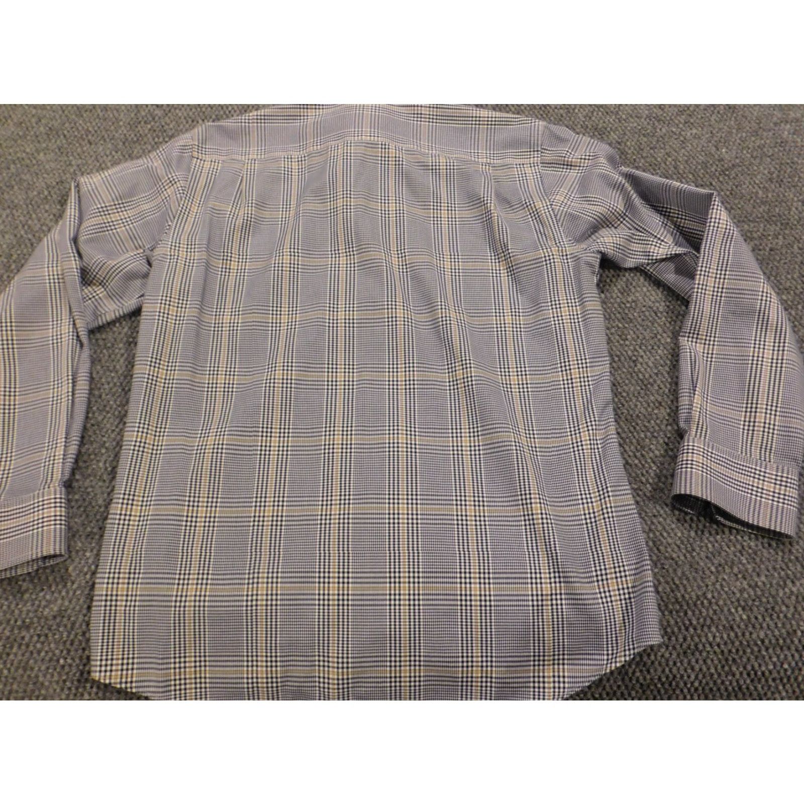 Eddie Bauer Eddie Bauer Shirt Mens Small Blue Plaid Button-Down Regular Fit Pocketed Cotton Wool Knit Size US S / EU 44-46 / 1 - 7 Thumbnail