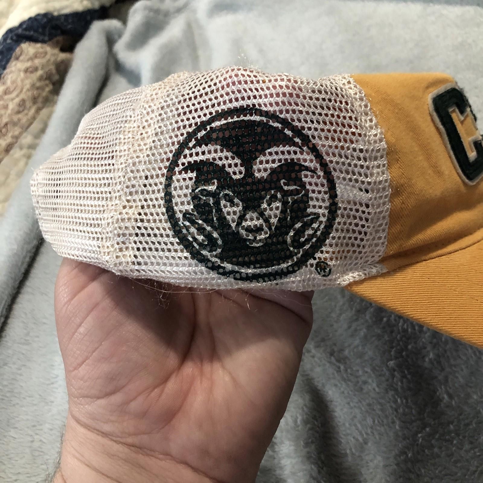 Zephyr NCAA Zephyr CSU Mesh Relaxed Men Curved Bill Adjustable Hat Size ONE SIZE - 3 Thumbnail