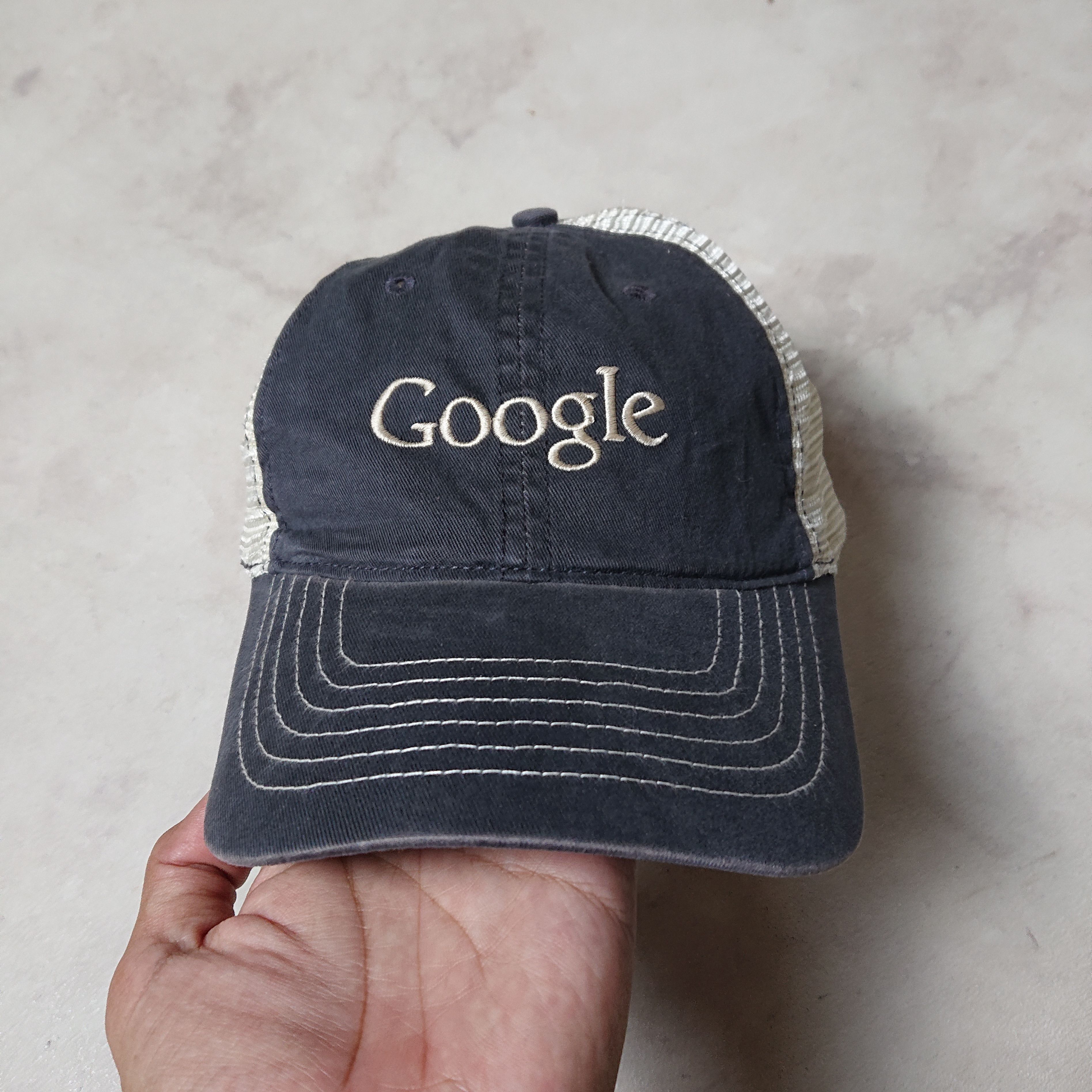 Vintage Vintage Google Trucker Hat Zkapz Size ONE SIZE - 2 Thumbnail