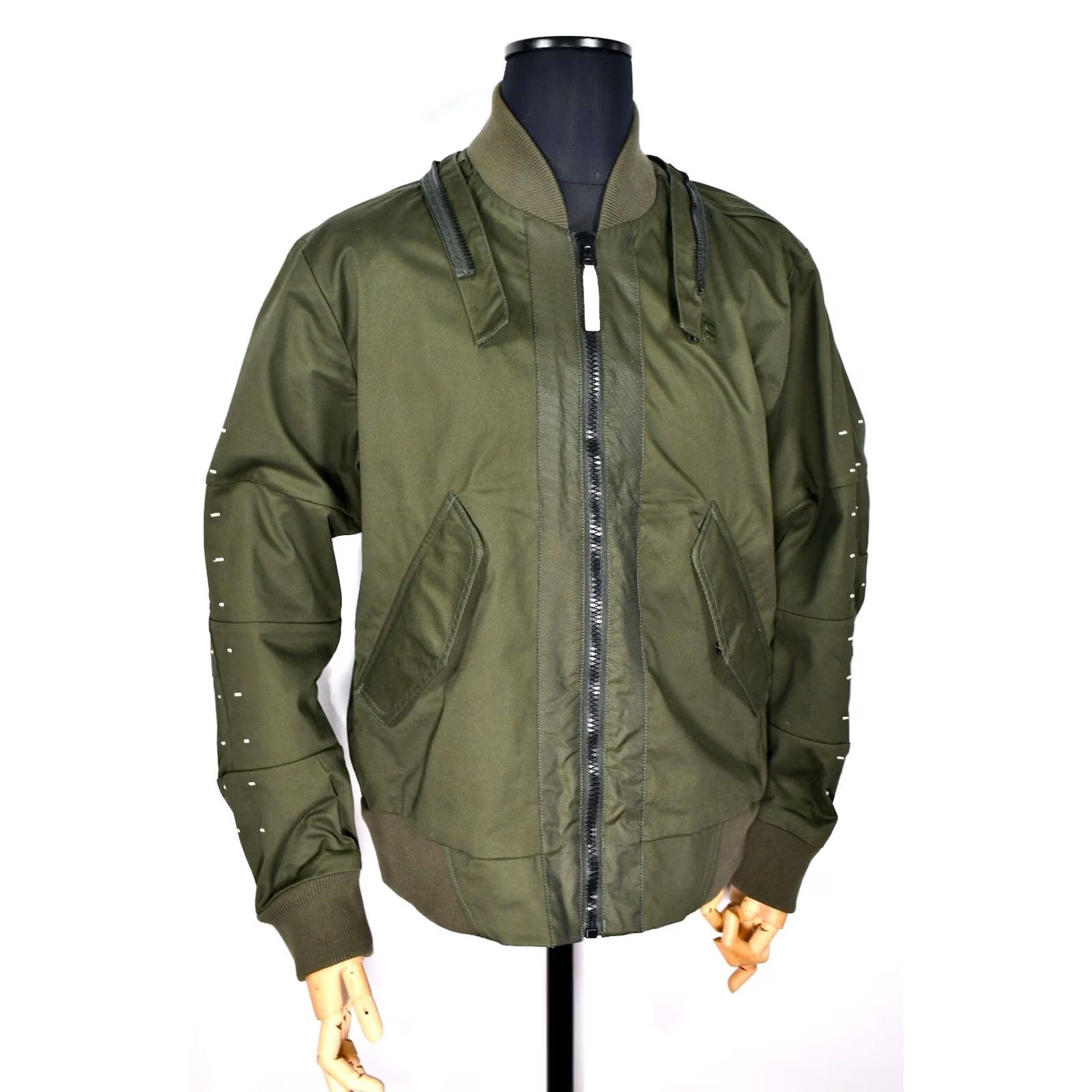 G-Star G-Star Raw MS Submarine Rackam Bomber Jacket Mens XL Green Jacket Size US XL / EU 56 / 4 - 6 Thumbnail