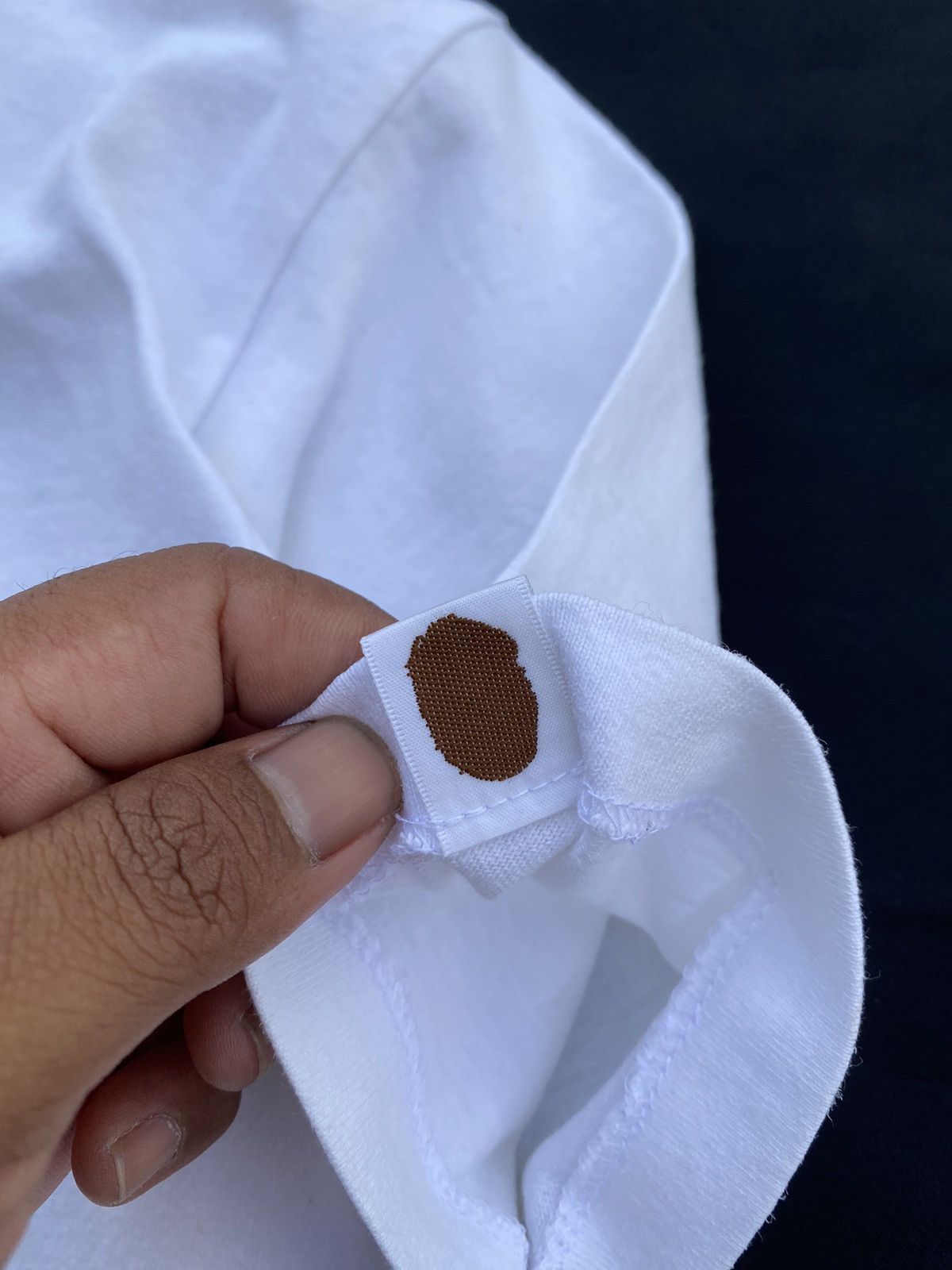 Bape Rare!! A BATHING APE Baby Milo White T-shirts Size US S / EU 44-46 / 1 - 13 Thumbnail