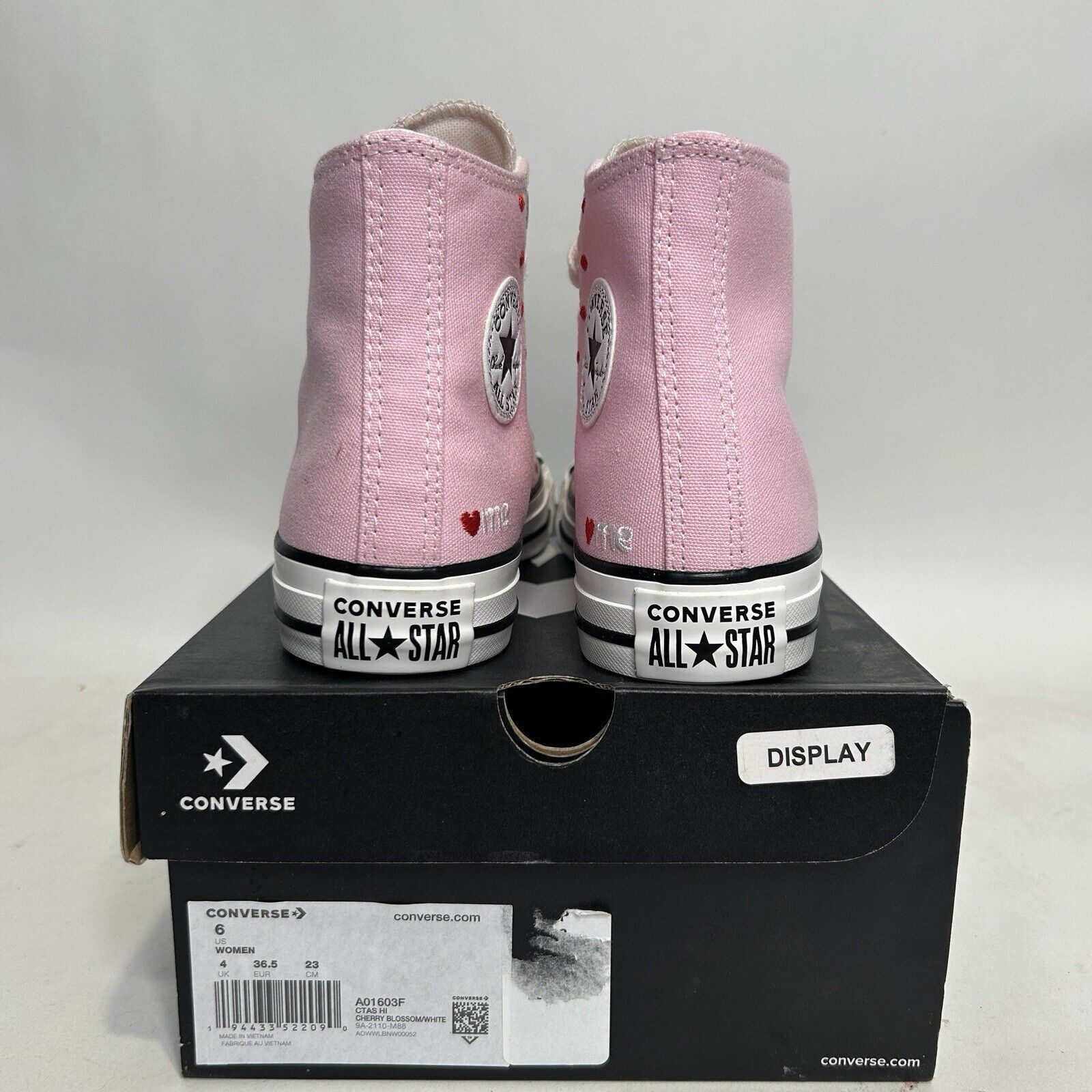 Converse Converse All Star Chuck Taylor “Valentine’s Day Kisses” 2024 Size US 5.5 / IT 35.5 - 4 Thumbnail