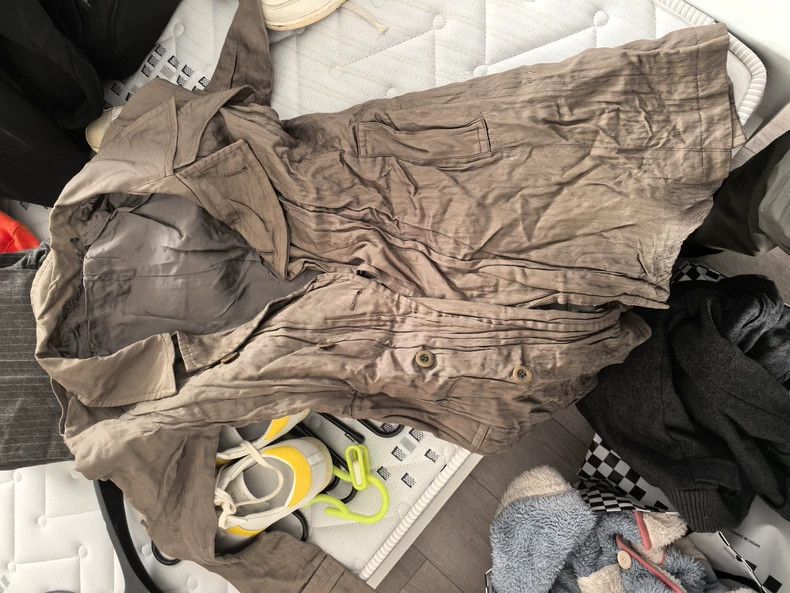 Julius julius Pleated trench coat 2502-Nextarrow Size US S / EU 44-46 / 1 - 1 Thumbnail