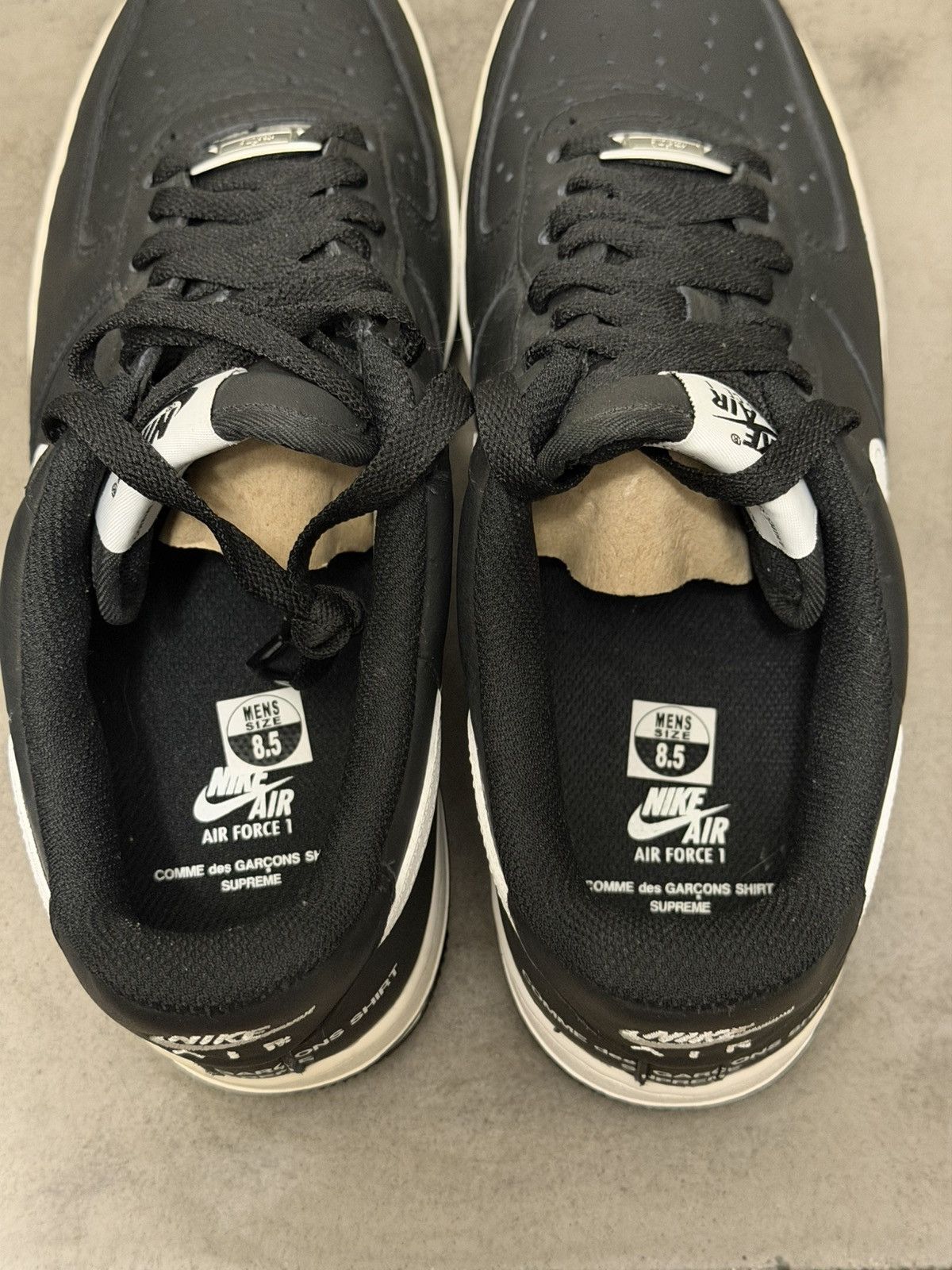 Comme des Garcons SHIRT × Nike × Supreme Nike x CDG x Supreme Airforce 1 Size US 8.5 / EU 41-42 - 6 Thumbnail