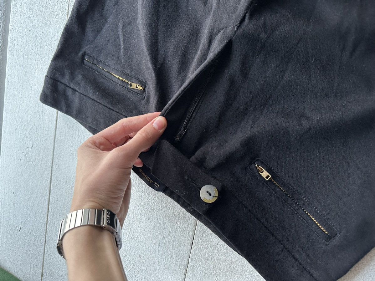 Roberto Cavalli 🚨Vintage Roberto Cavalli CLASS Pants black luxury Size 34" / US 12 / IT 48 - 7 Thumbnail