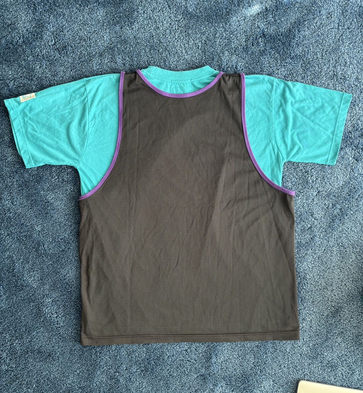 NBA Charlotte Hornets: short sleeves with mesh tank Size US L / EU 52-54 / 3 - 6 Thumbnail