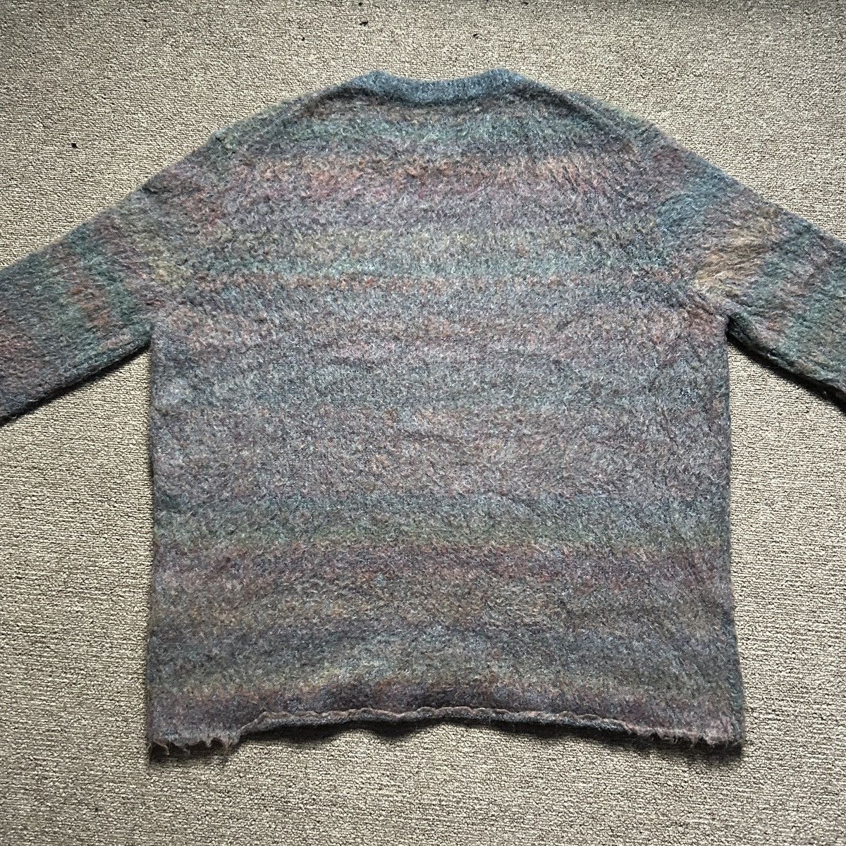 Acne Studios mohair multicolor sweater Size US XL / EU 56 / 4 - 3 Thumbnail