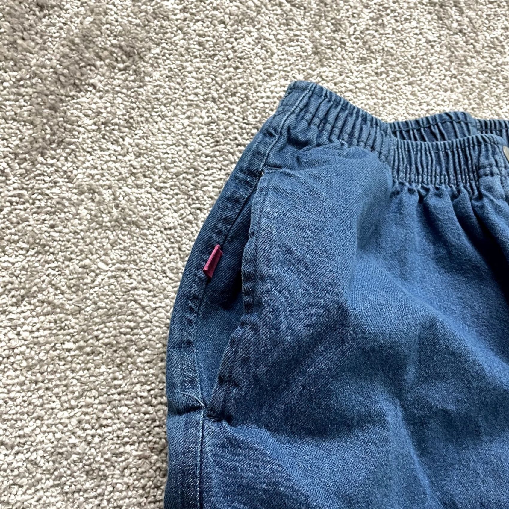 Vintage VINTAGE? No — Woman Within Jeans Pants Womens Plus 14W Dark Wash Cropped Classic Fit Size 26" / US 2 / IT 38 - 5 Thumbnail