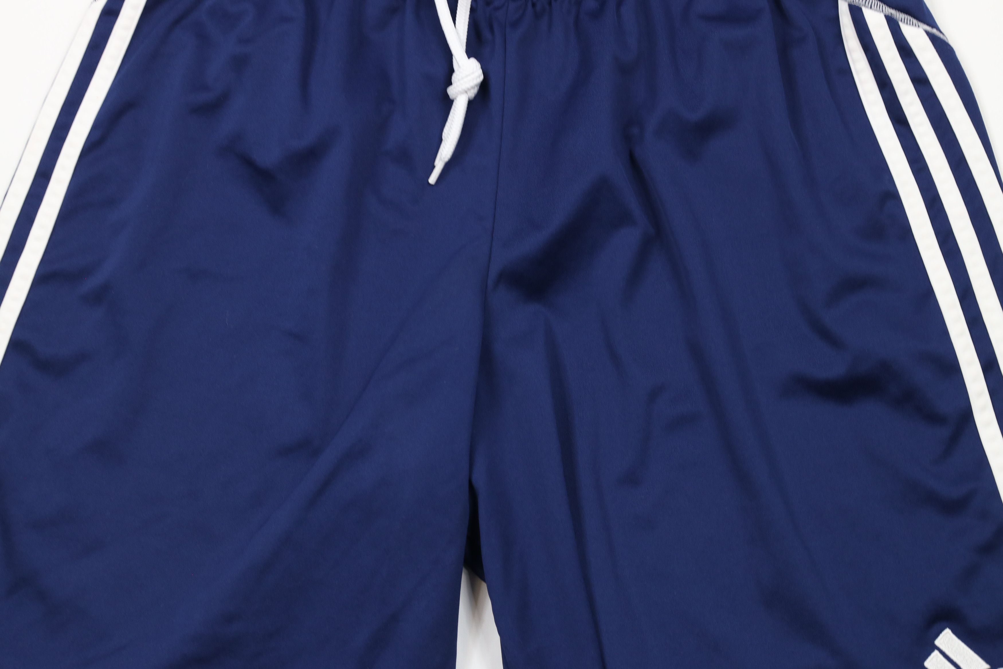 Adidas × Vintage Vintage Adidas Striped Running Jogging Soccer Shorts Blue Size US 36 / EU 52 - 3 Thumbnail