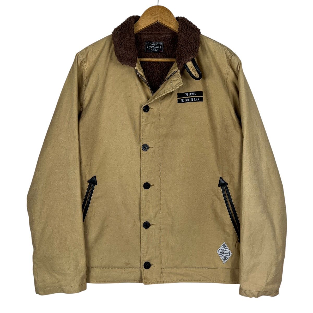 Japanese Brand 🔥 The Crime Deck Jacket Made In Japan Size US L / EU 52-54 / 3 - 3 Thumbnail