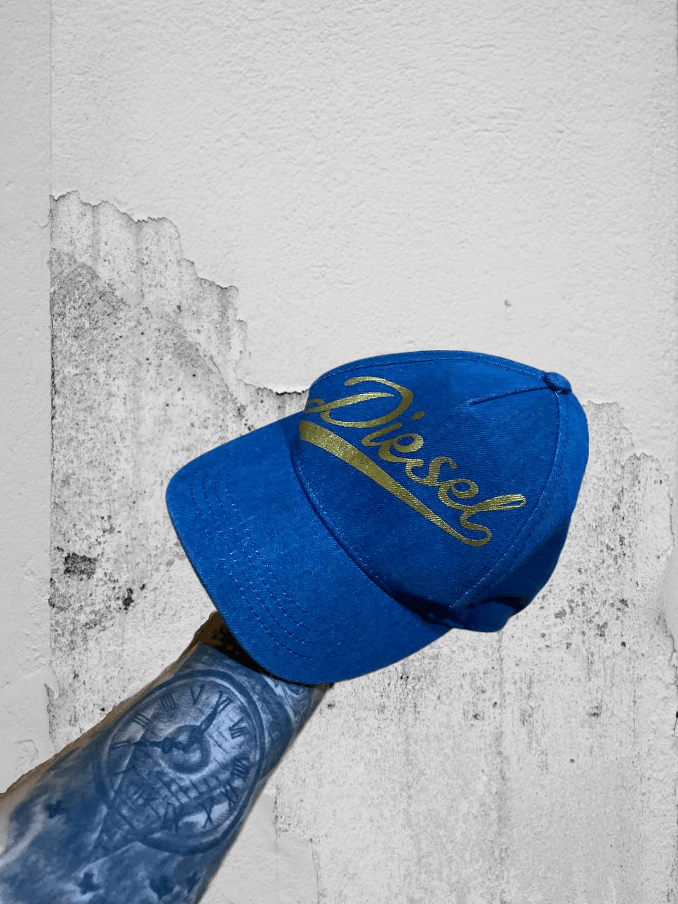 Diesel VINTAGE DIESEL CAP BIG LOGO OPIUM Y2K HAT CAP Size ONE SIZE - 1 Thumbnail