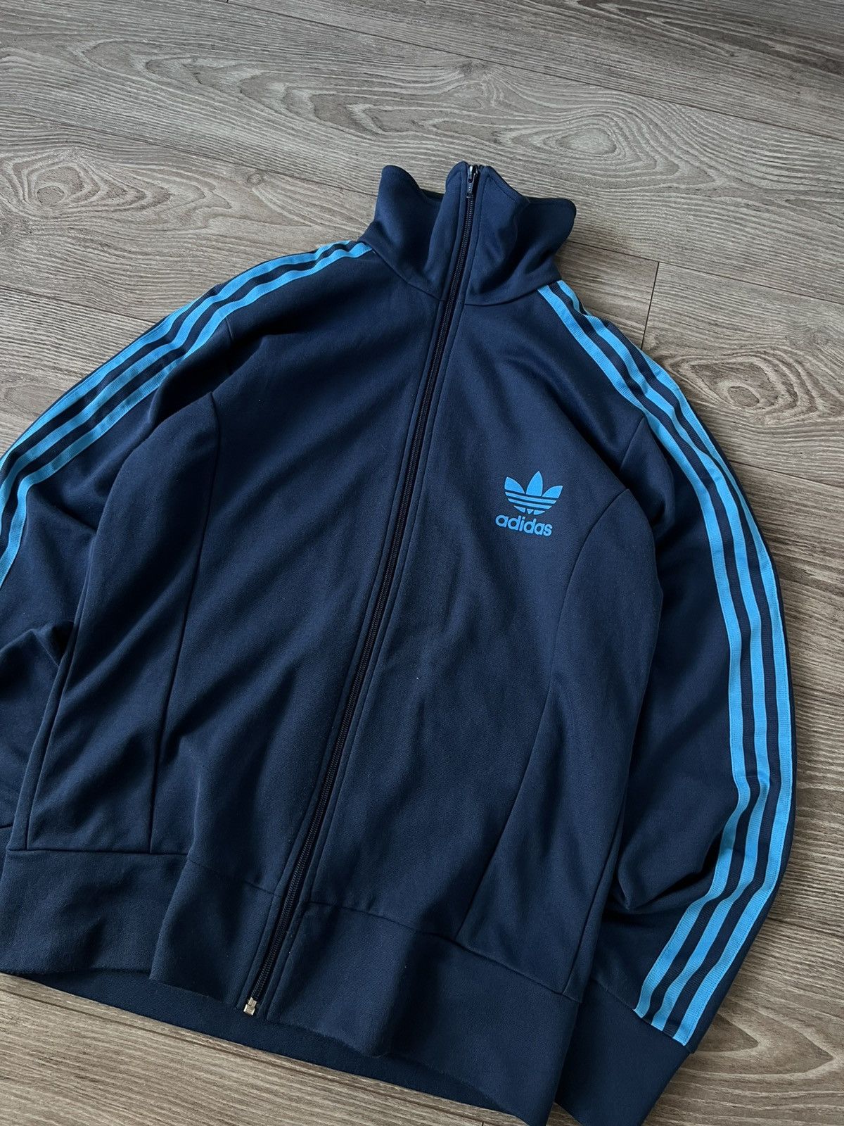 Adidas Vintage Adidas 2004 Football Blockcore Olympic Zip Jacket Size US L / EU 52-54 / 3 - 8 Thumbnail