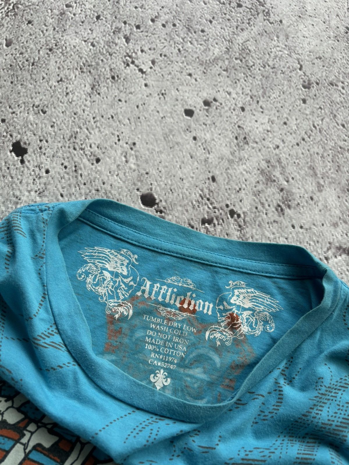 Hysteric Glamour Y2k Affliction Skull Punk style Tshirt Size US L / EU 52-54 / 3 - 7 Thumbnail