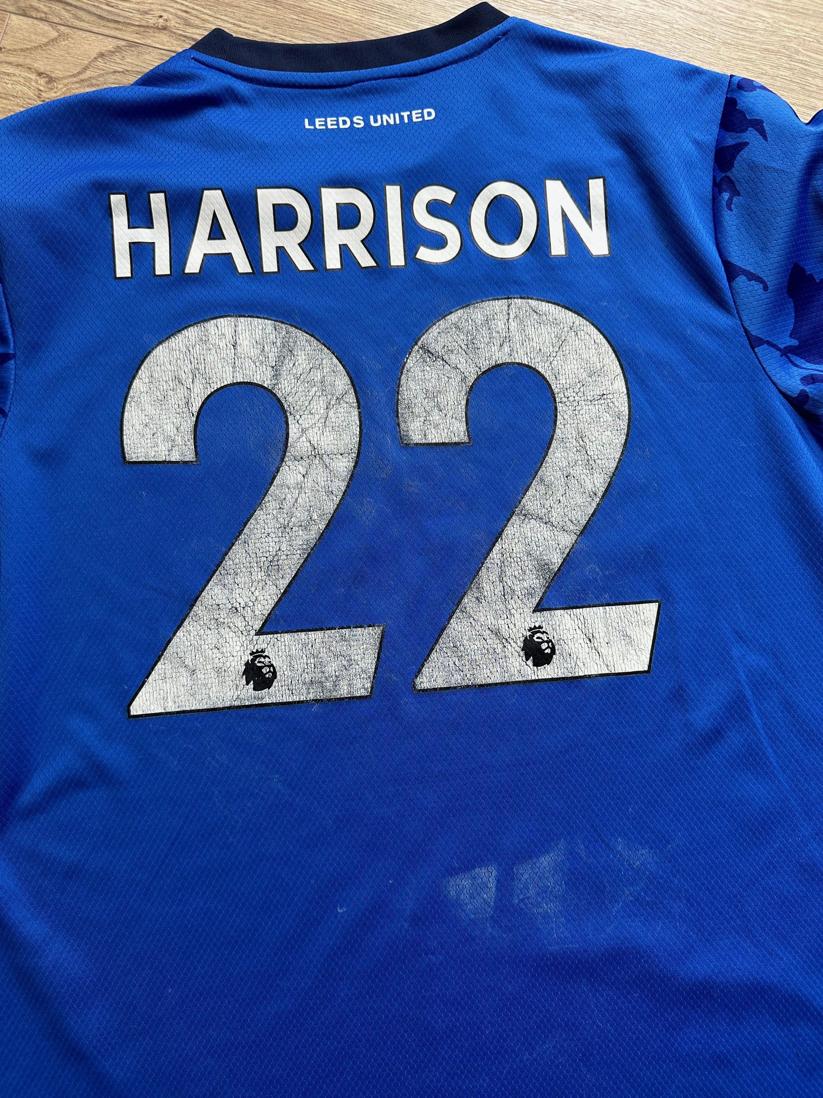 Adidas 2021 LEEDS Adidas #22 Harrison away jersey football Size US XL / EU 56 / 4 - 11 Thumbnail