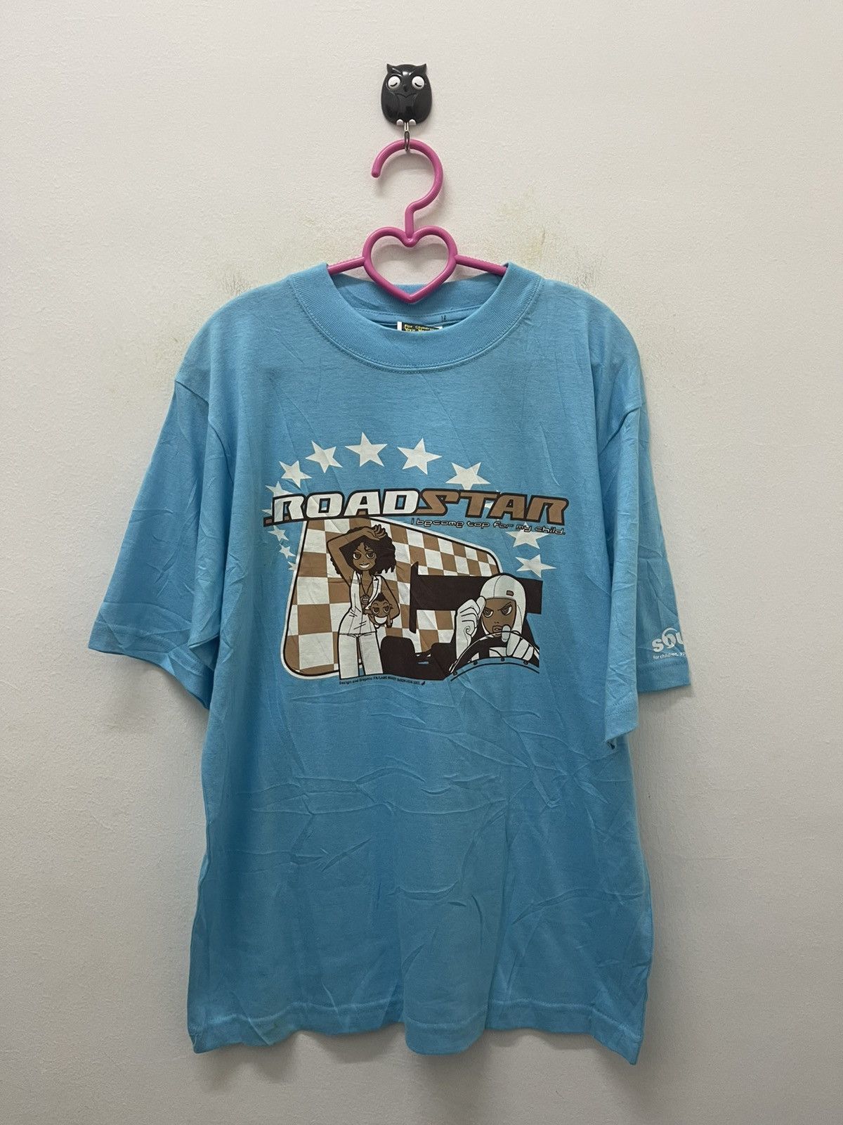 Anime Rare Vintage ROAD STAR Baron Ueda 2002 Size US M / EU 48-50 / 2 - 1 Thumbnail