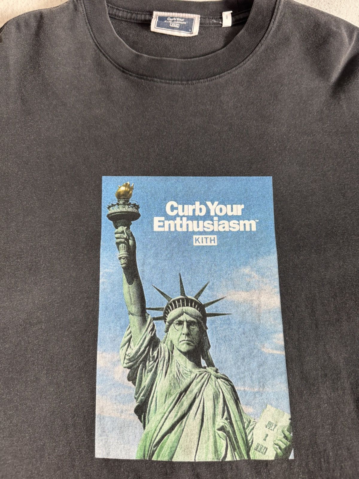KITH Just Us Statue of Liberty Tシャツ Kith Shirt Just Us Statue Liberty New York White