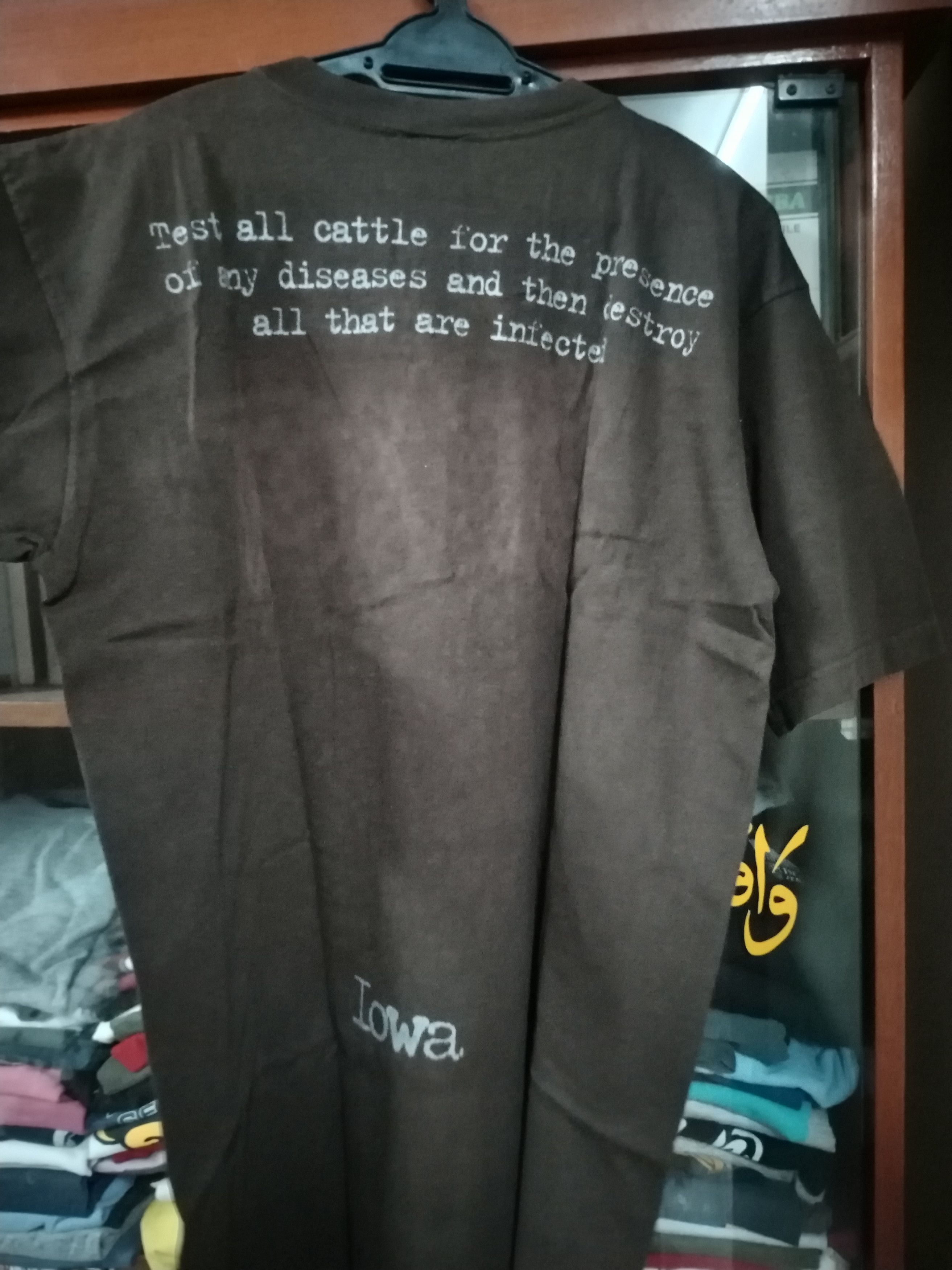 Other Slipknot iowa test all cattle 2001 shirt rare vintage Size US L / EU 52-54 / 3 - 3 Thumbnail