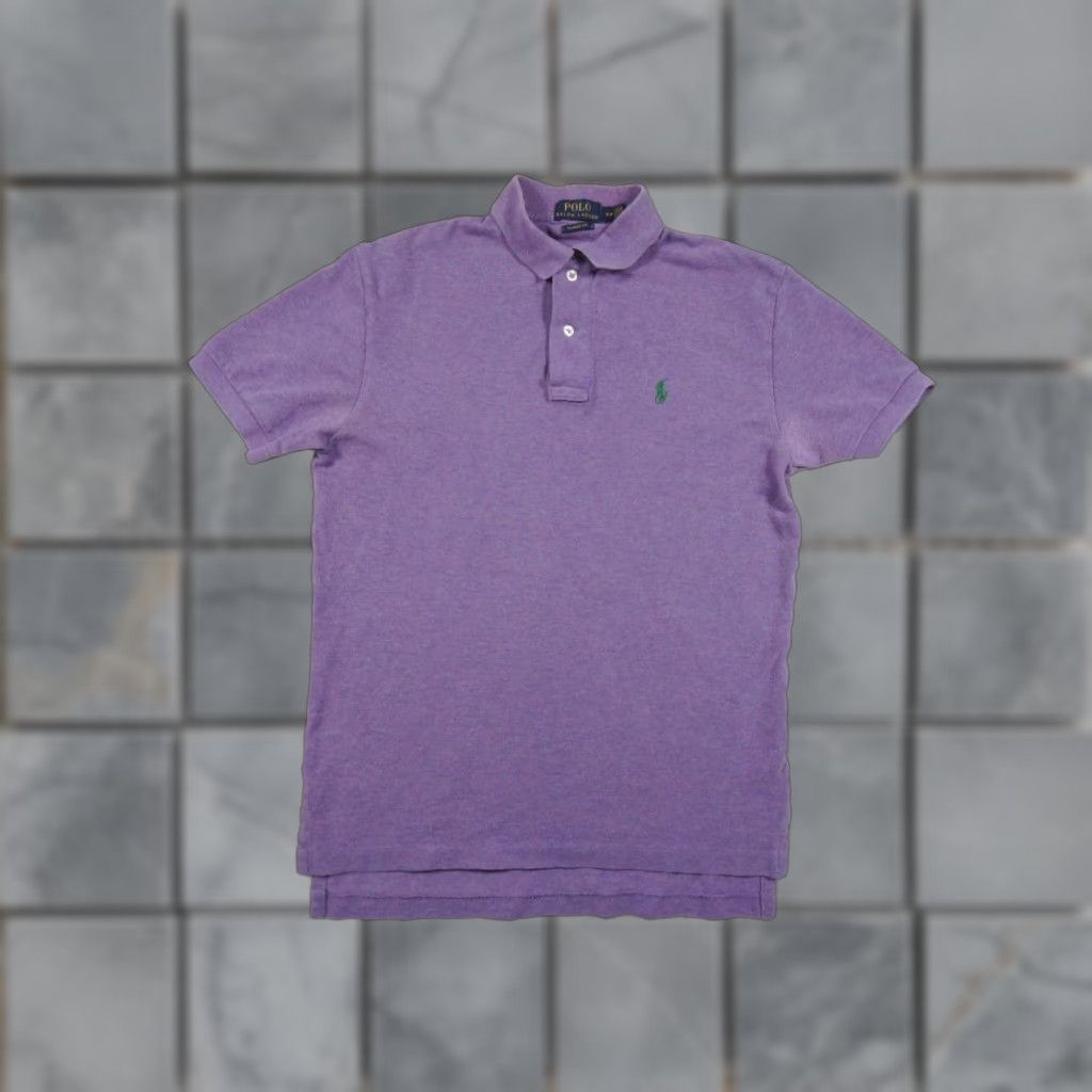 Polo Ralph Lauren VINTAGE Polo Ralph Lauren Shirt Mens Small Purple Collared Classic Fit Pony Preppy Adult Size US S / EU 44-46 / 1 - 1 Thumbnail