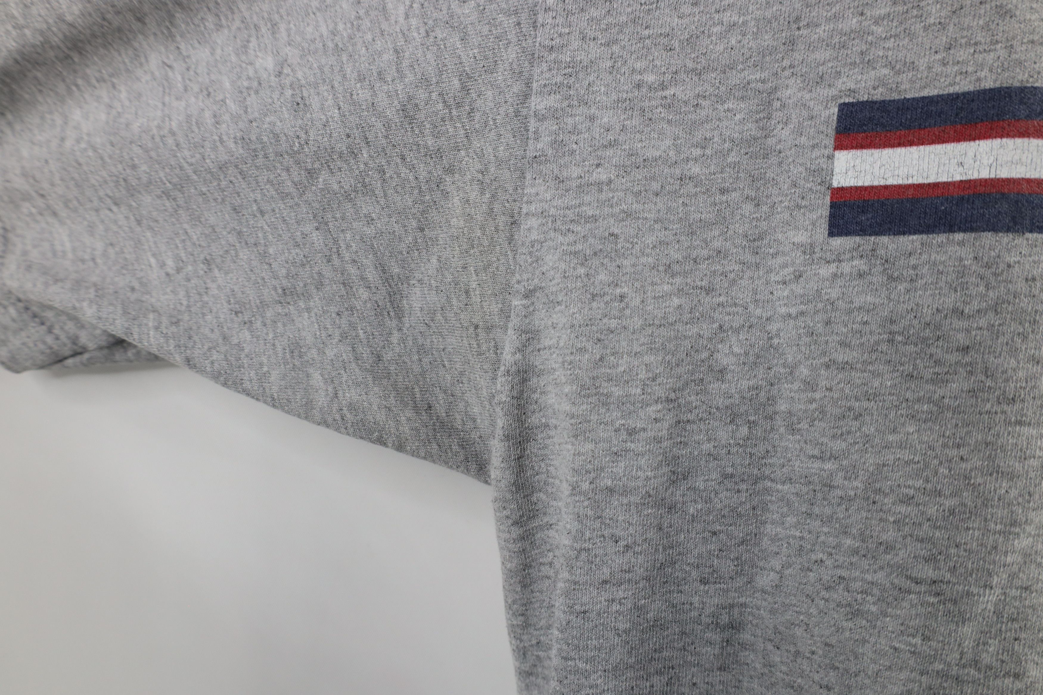 Reebok × Vintage Vintage 90s Reebok Out Striped Short Sleeve T-Shirt Gray Size US XL / EU 56 / 4 - 7 Thumbnail
