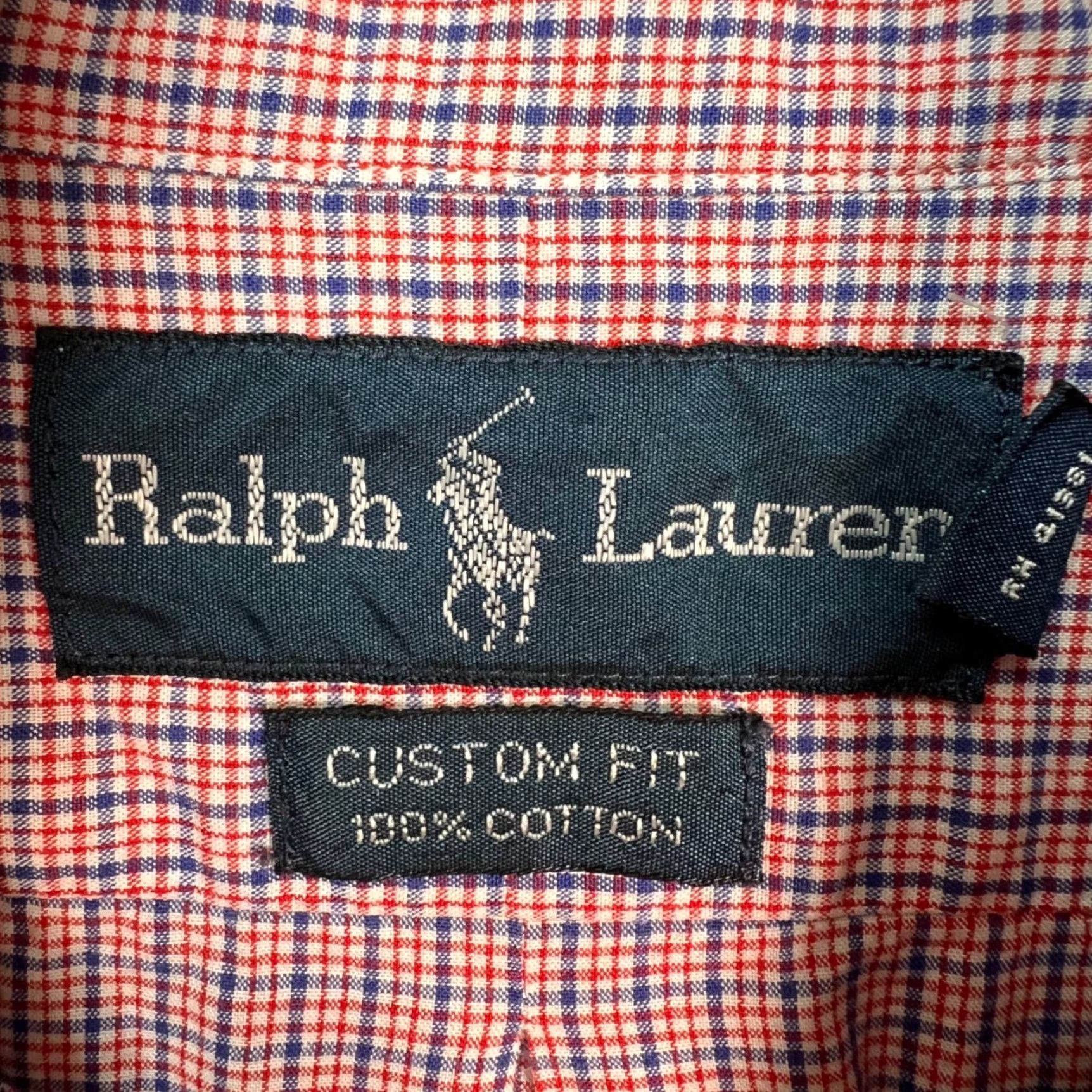 Ralph Lauren Ralph Lauren Mens Button-Up Shirt Plaid Red Blue Checkered Classic Fit 16 34/35 34/ Regular Collar Down Long Sleeve Vintage No N/A Size US S / EU 44-46 / 1 - 3 Thumbnail