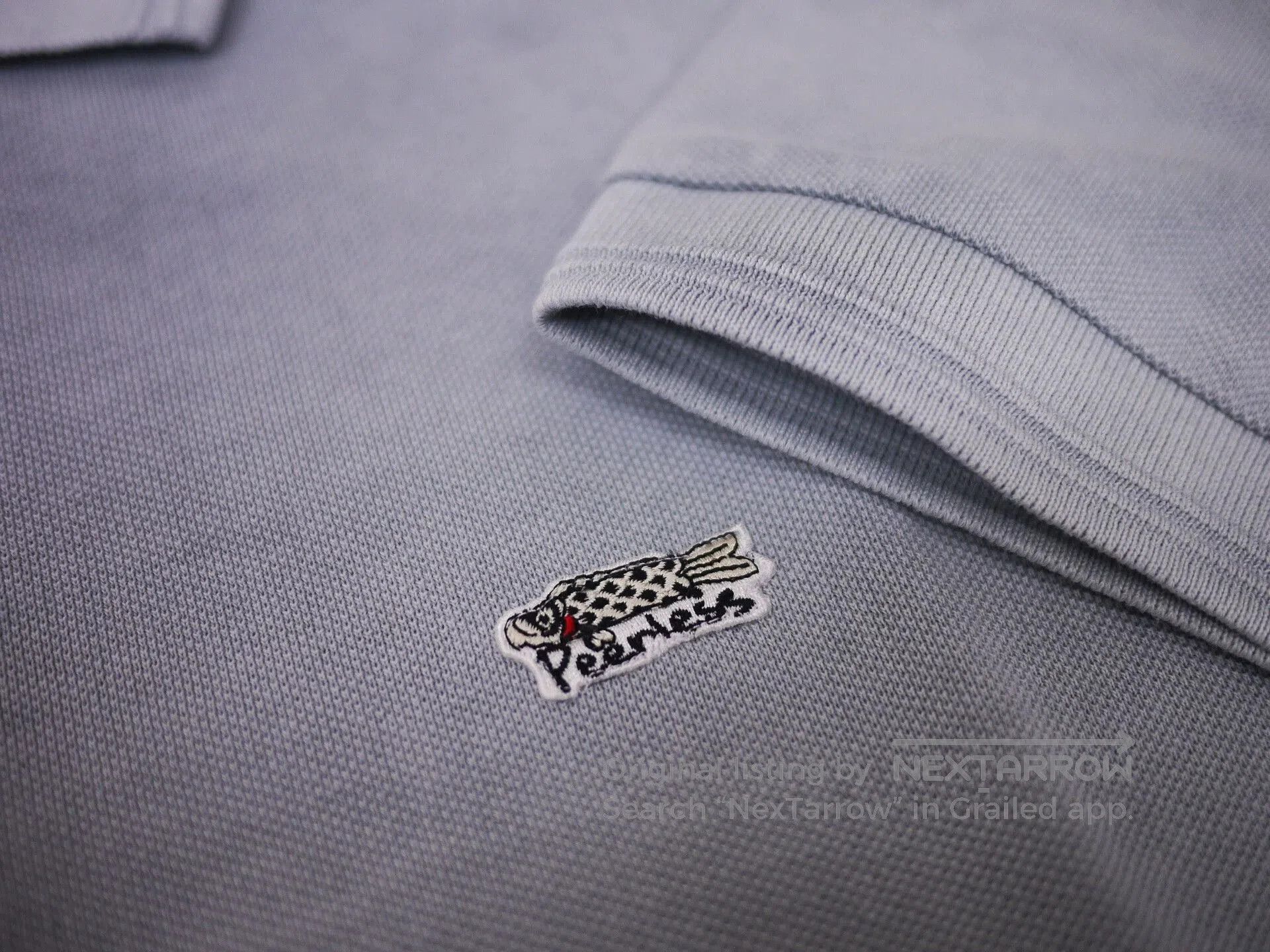 Visvim Gray Short-Sleeve Polo Shirt. Size US L / EU 52-54 / 3 - 4 Thumbnail