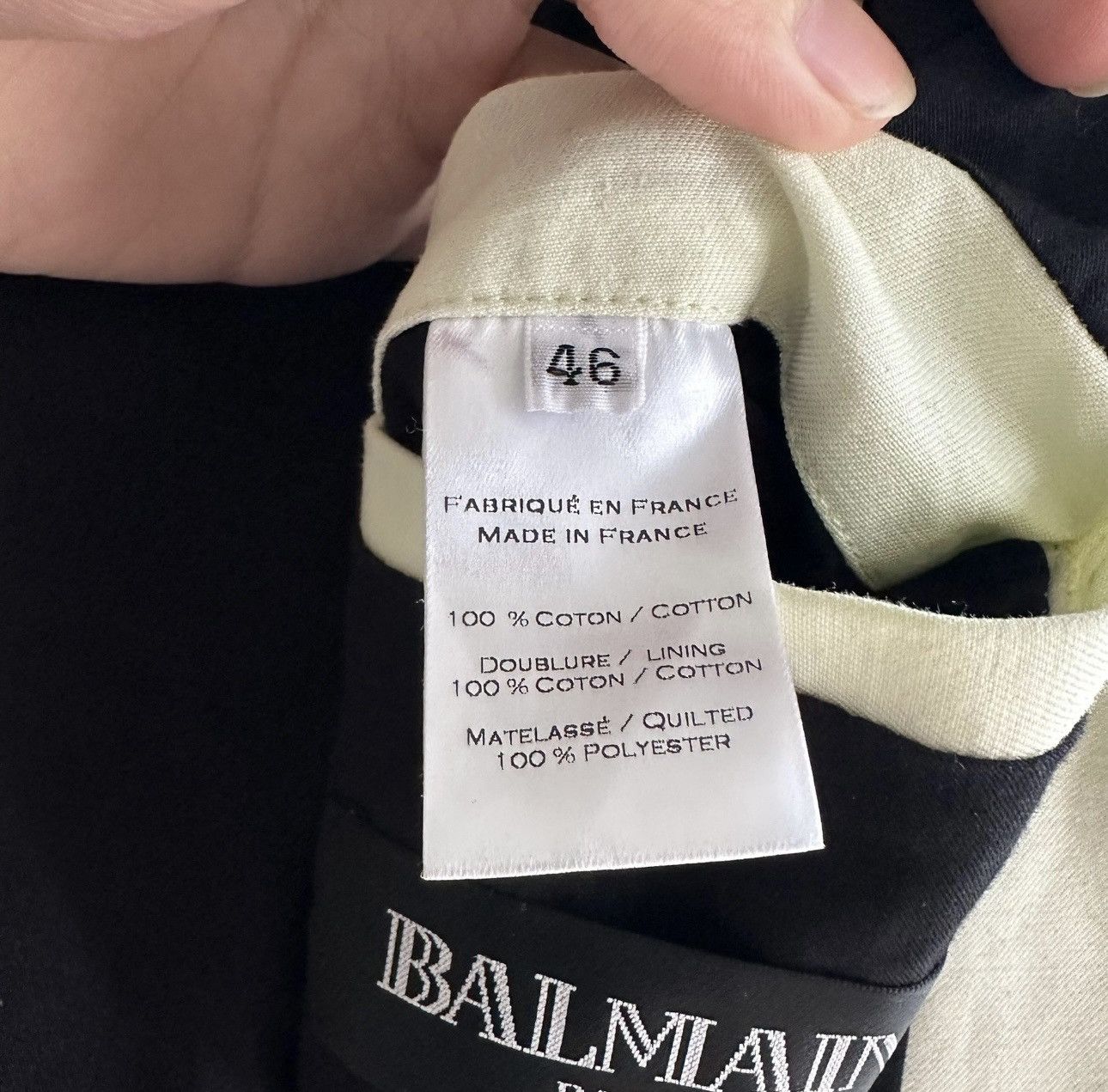 Balmain Balmain white biker vest Size US S / EU 44-46 / 1 - 4 Thumbnail