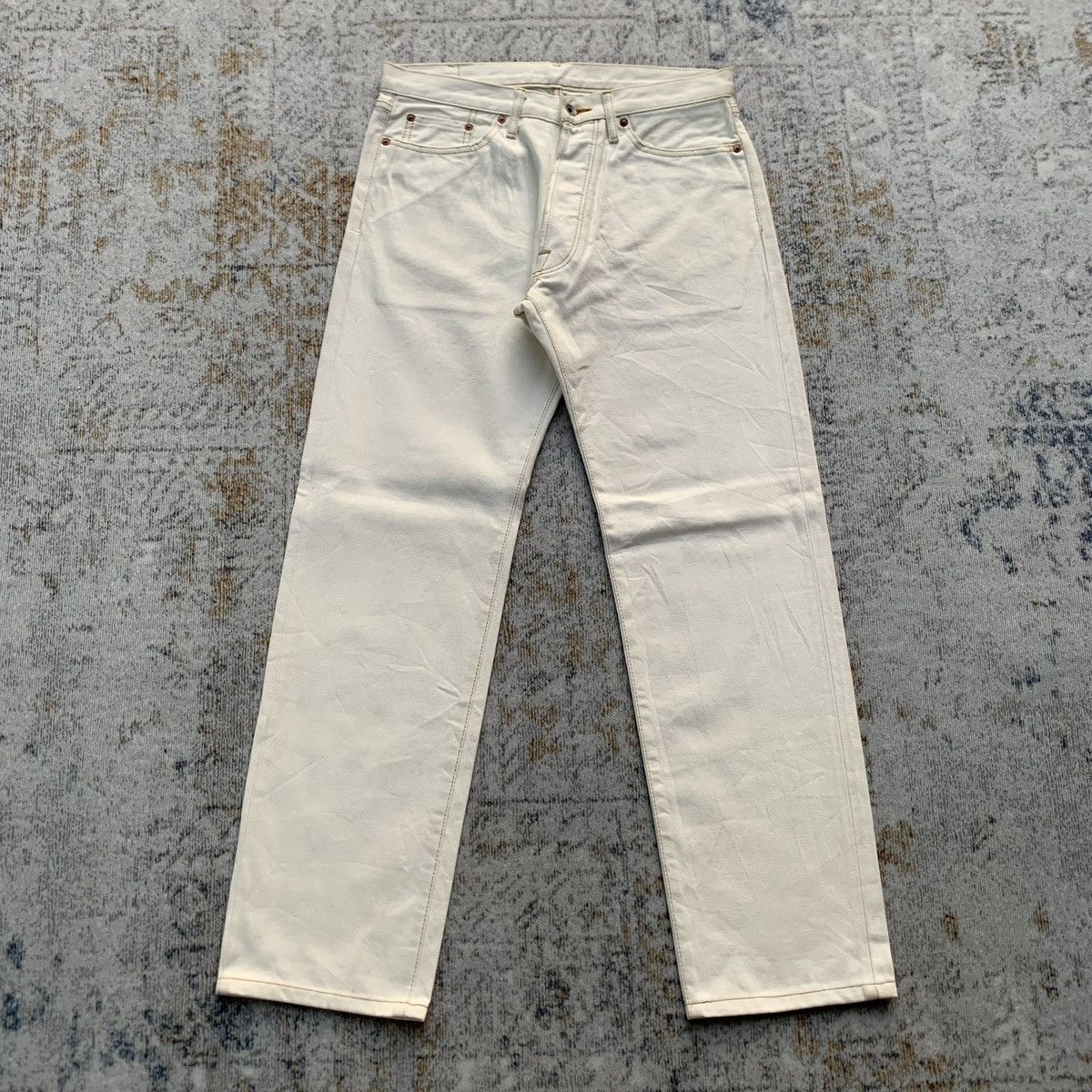 Japanese Brand Japanese Brand Crows Selvedge Redline Raw Denim Jeans Size US 32 / EU 48 - 1 Thumbnail