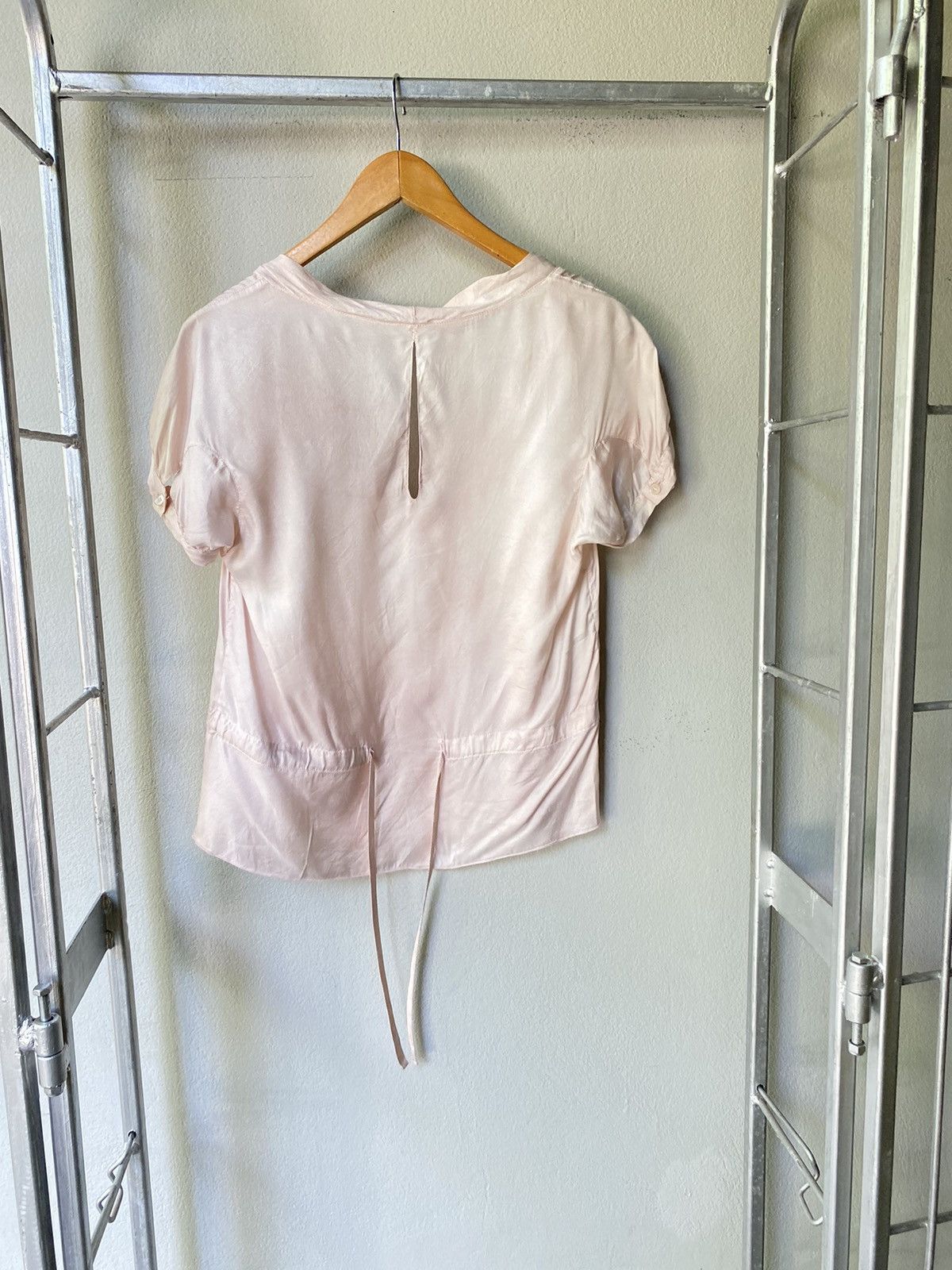 Prada Prada pink silk blouse Size ONE SIZE - 8 Thumbnail