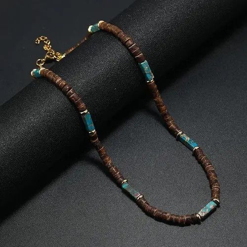 Other Coconut Shell Wood Beads Necklace Size ONE SIZE - 4 Thumbnail