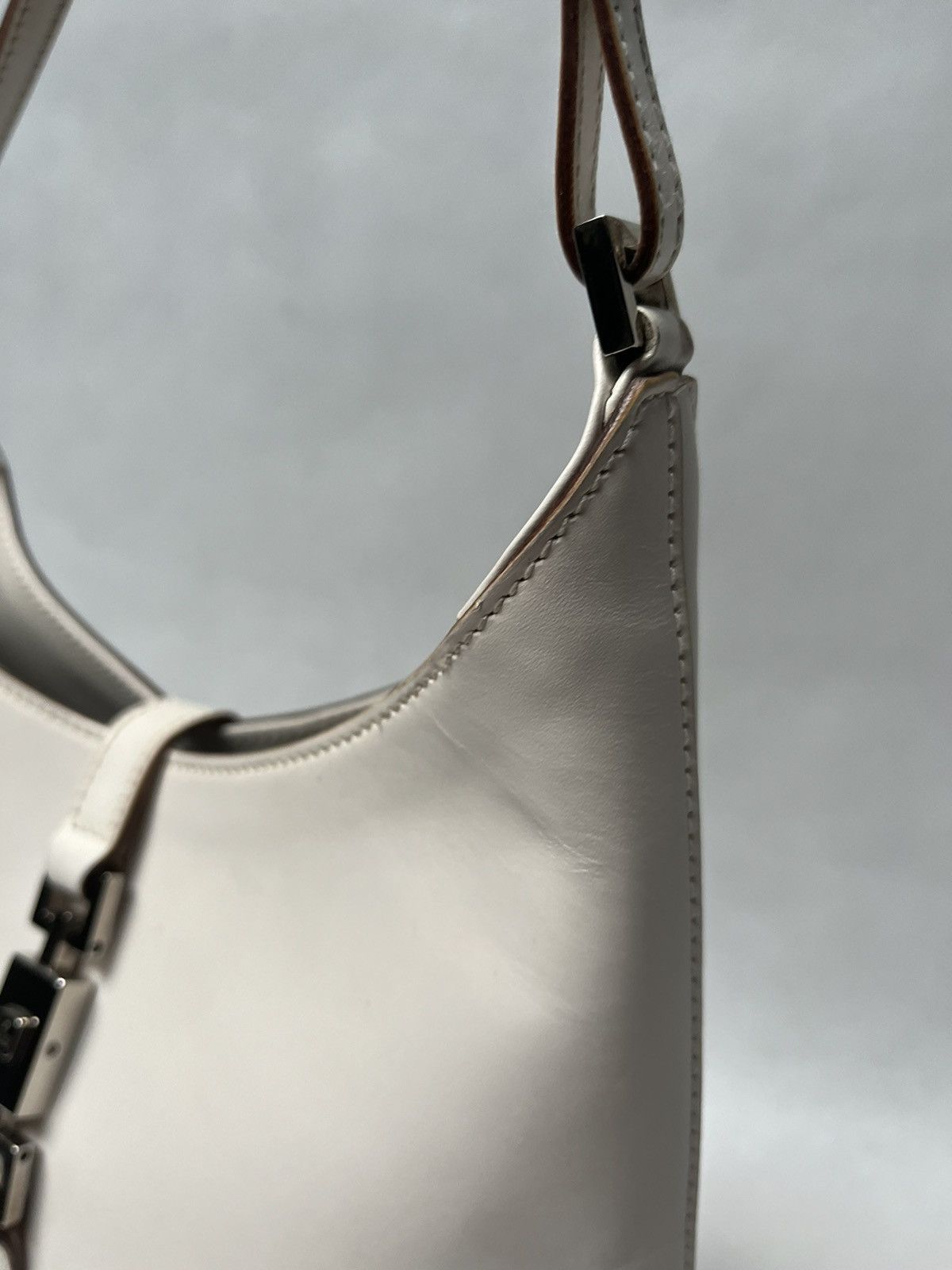 Gucci Vintage Gucci white shoulder bag by Tom Ford Size ONE SIZE - 13 Thumbnail