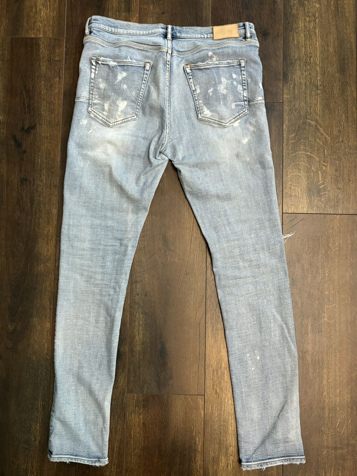 Purple Brand Purple P001 Skinny Jeans Size US 34 / EU 50 - 8 Thumbnail