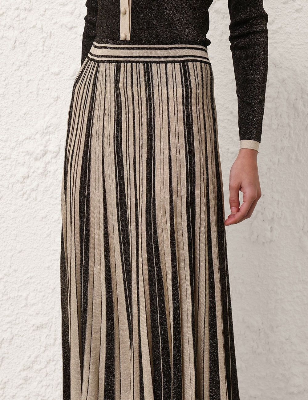 Zimmermann oc11z0825 Illustration Metallic Skirt in Multicolor Size 34" / US 12 / IT 48 - 5 Thumbnail