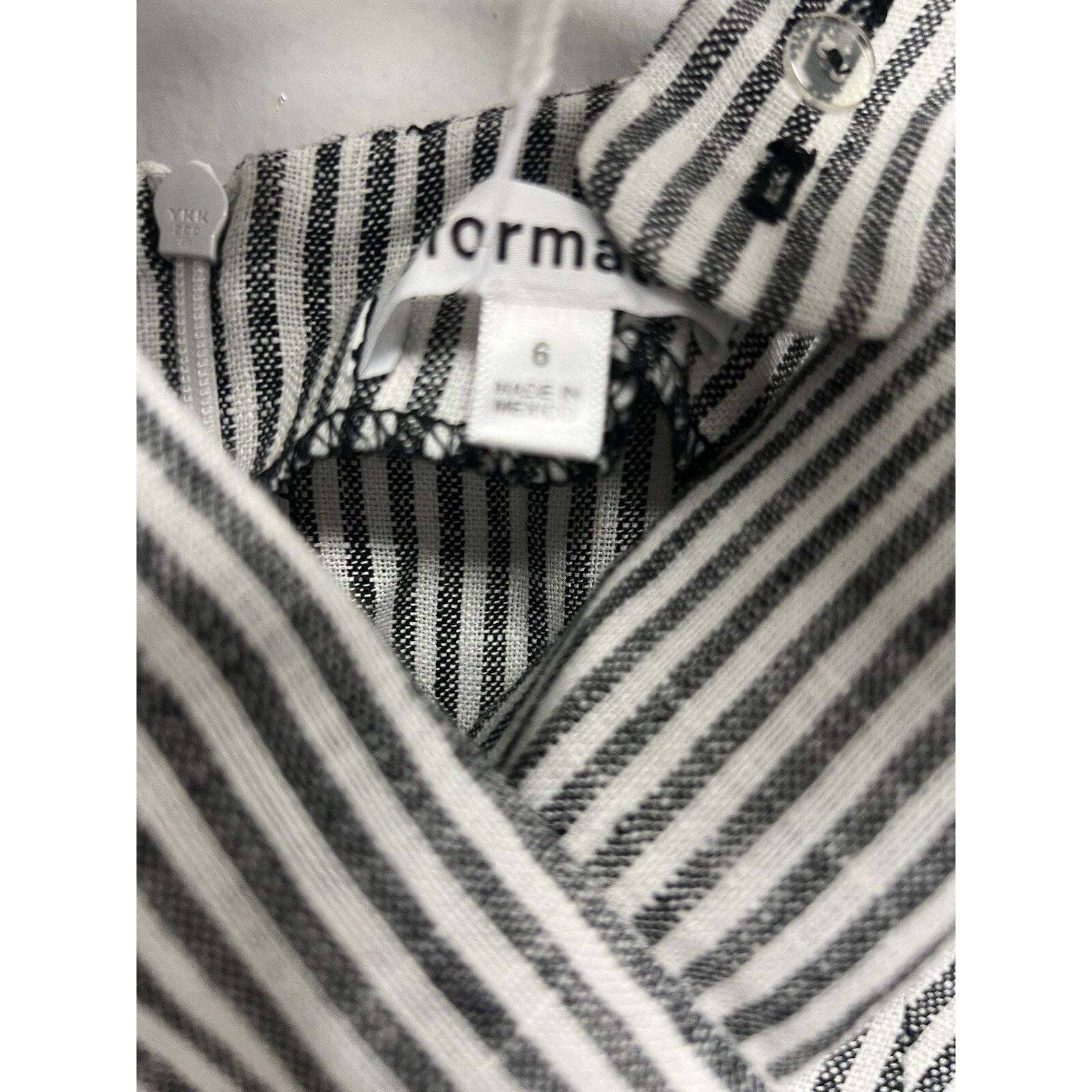 Reformation Reformation NEW Allira Vineyard Striped Size 6 A000398 Size S / US 4 / IT 40 - 4 Thumbnail