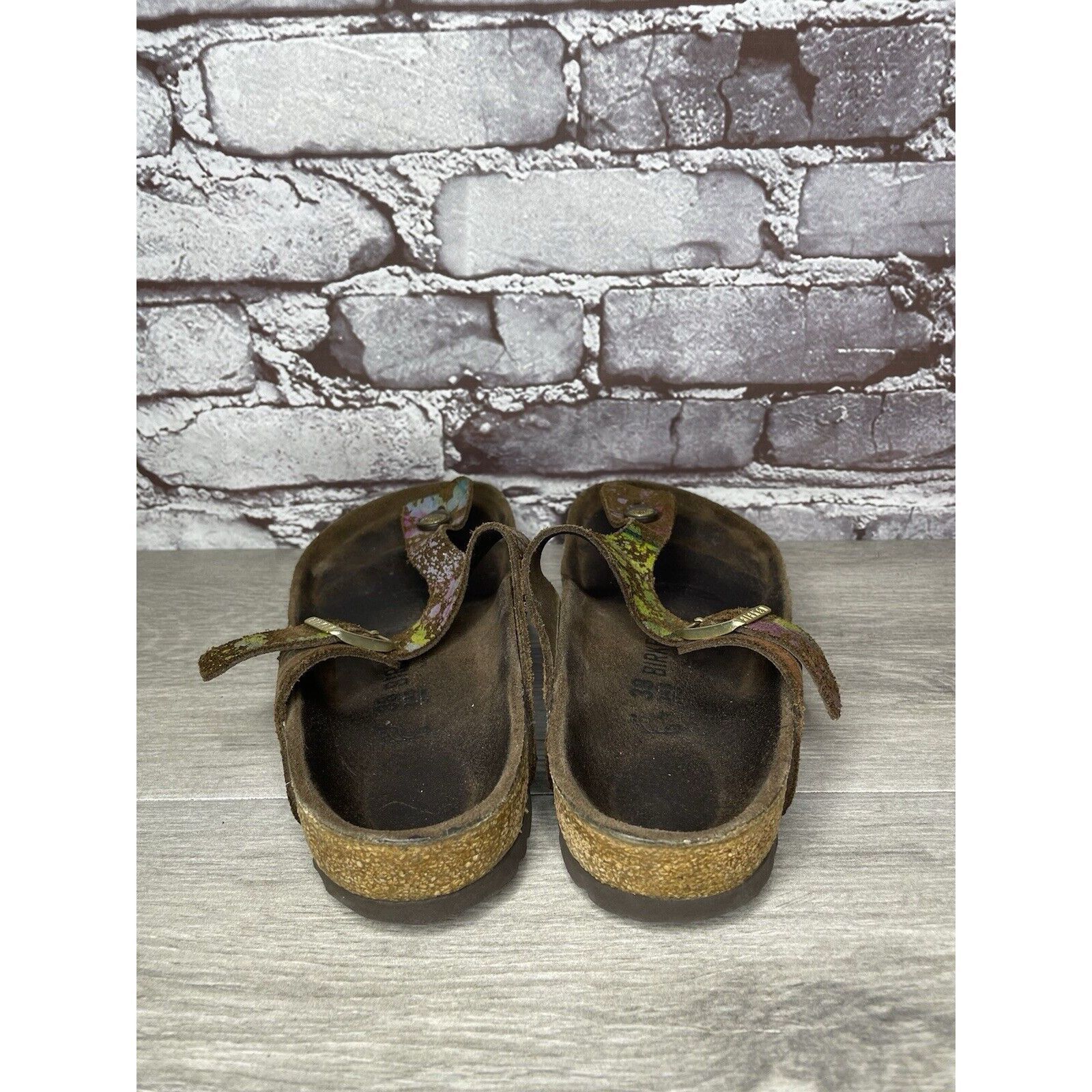 Birkenstock Birkenstock Gizeh Paint Splatter Multicolor Thong Sandals Wo Size US 8 / IT 38 - 5 Thumbnail