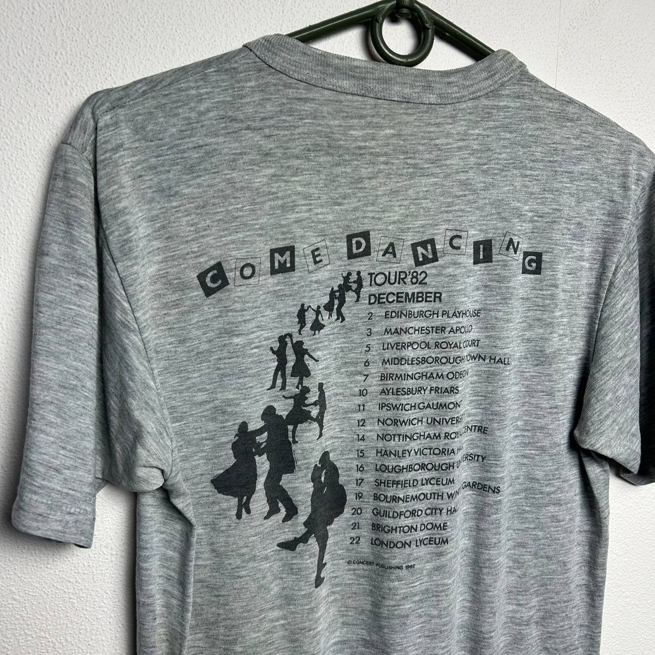 Band Tees Vintage The Kinks 1982 Come Dancing big logo rock band tee Size US S / EU 44-46 / 1 - 11 Thumbnail