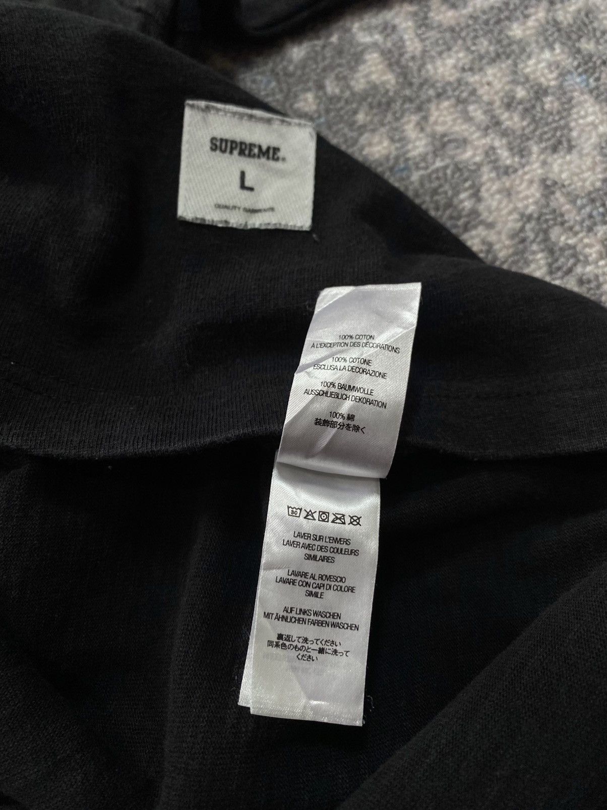 Supreme Supreme tee Size US L / EU 52-54 / 3 - 5 Thumbnail