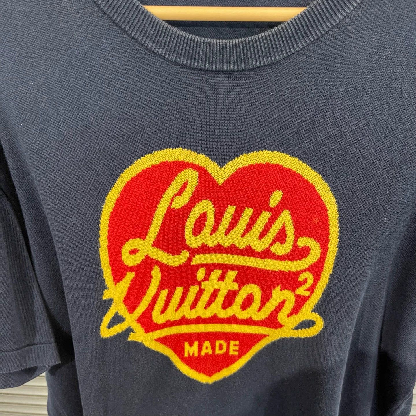 Louis Vuitton Louis Vuitton x Nigo Heart Short Sleeve Tee XXL 99 New Size US XXL / EU 58 / 5 - 4 Thumbnail