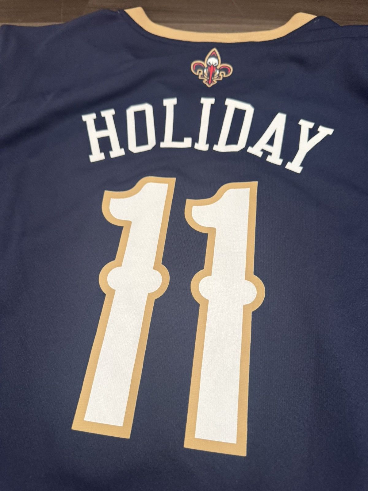Adidas Jrue Holiday #11 New Orleans Pelicans NBA Basketball Jerse Size US XL / EU 56 / 4 - 7 Thumbnail